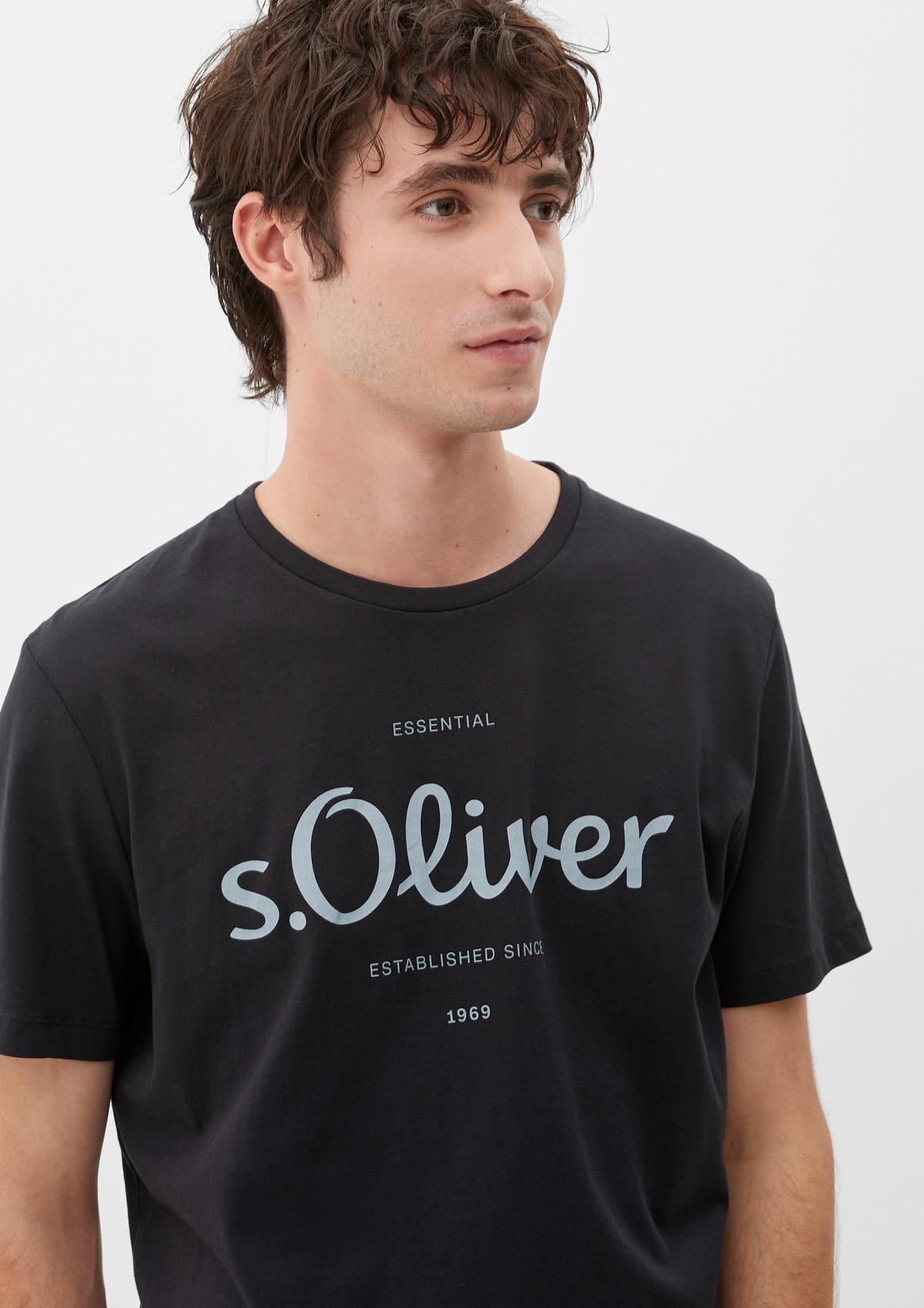 s.Oliver Džersejové tričko s potlačou loga