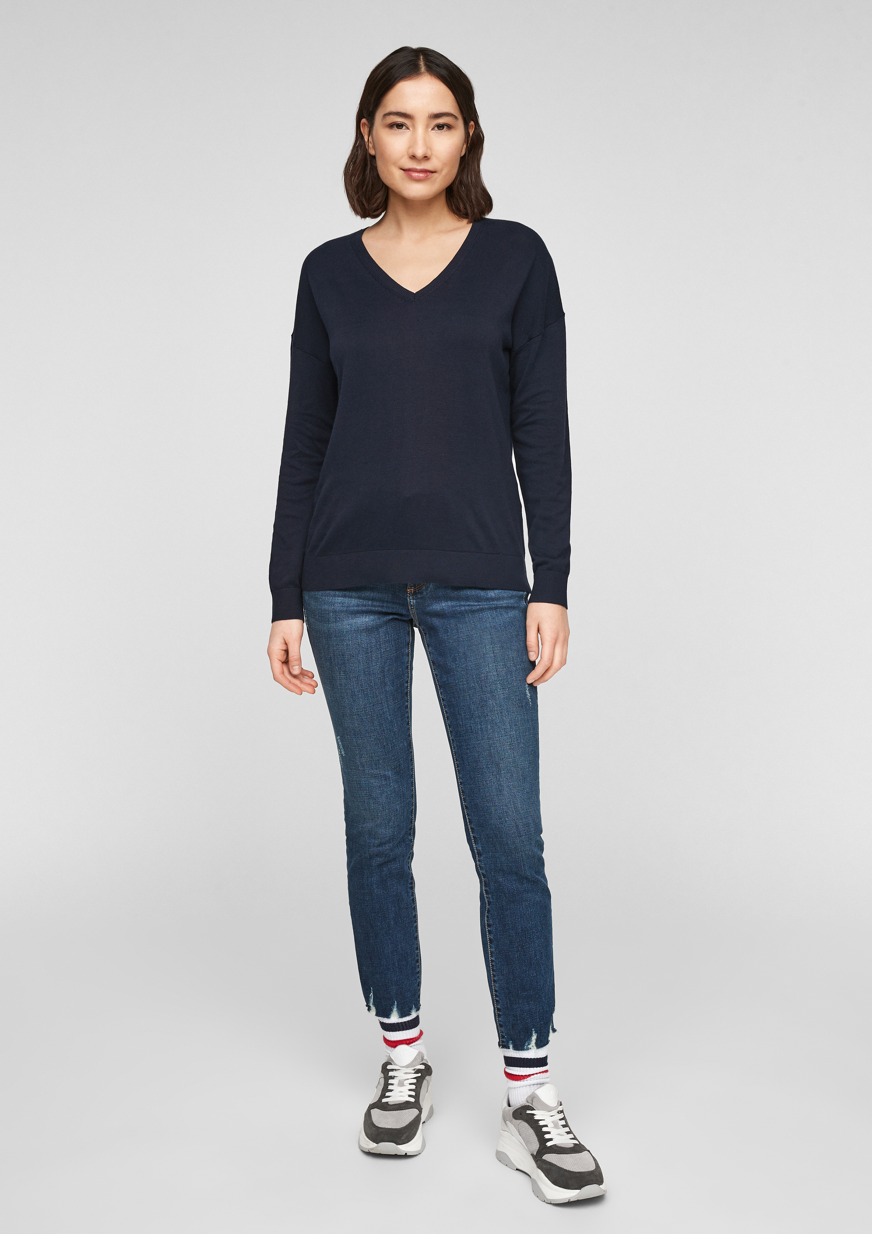 Sweter z dzianiny w kolorze 5959, 9999 & 9400