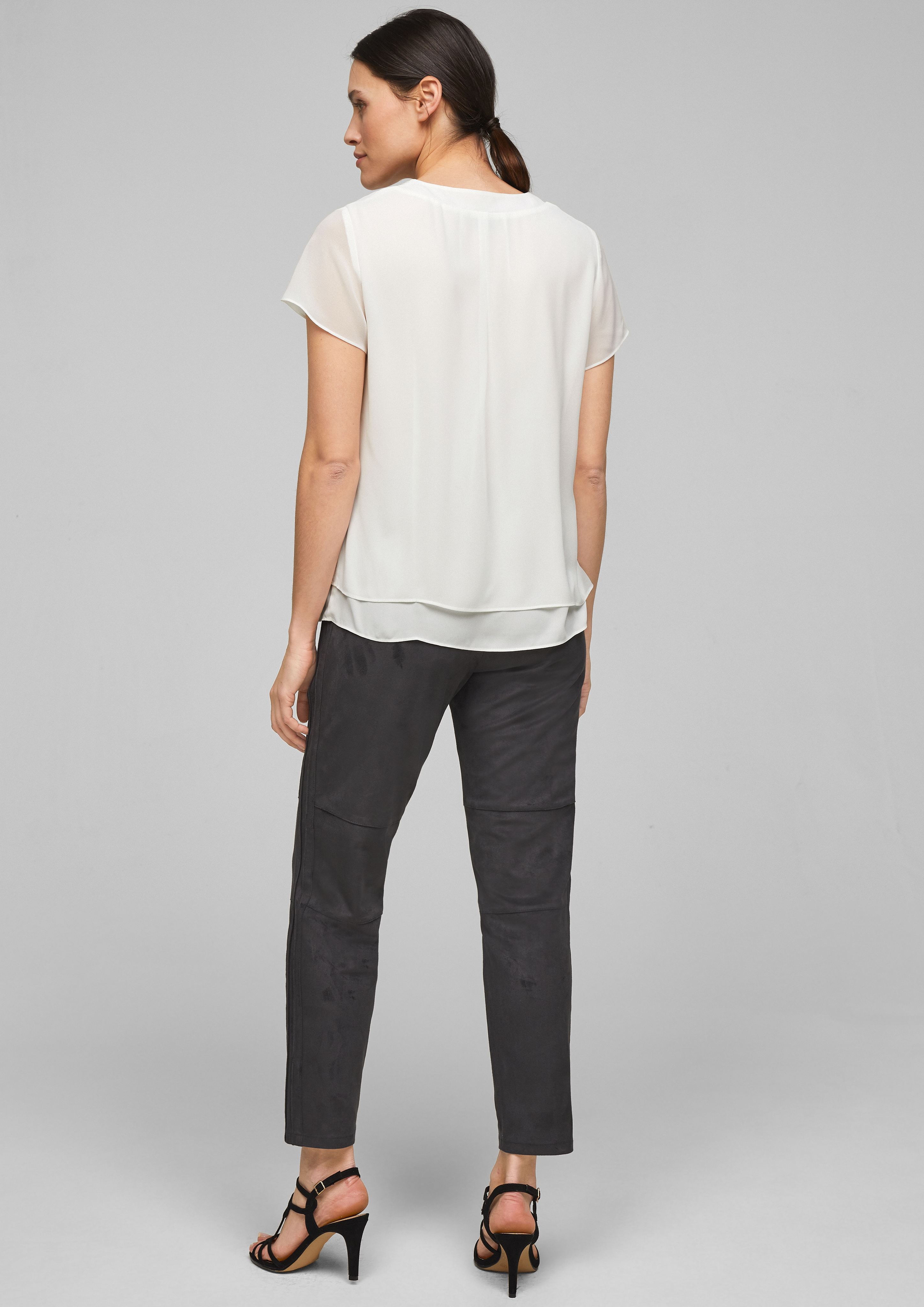 Chemisier en mousseline in 0200 & 9999