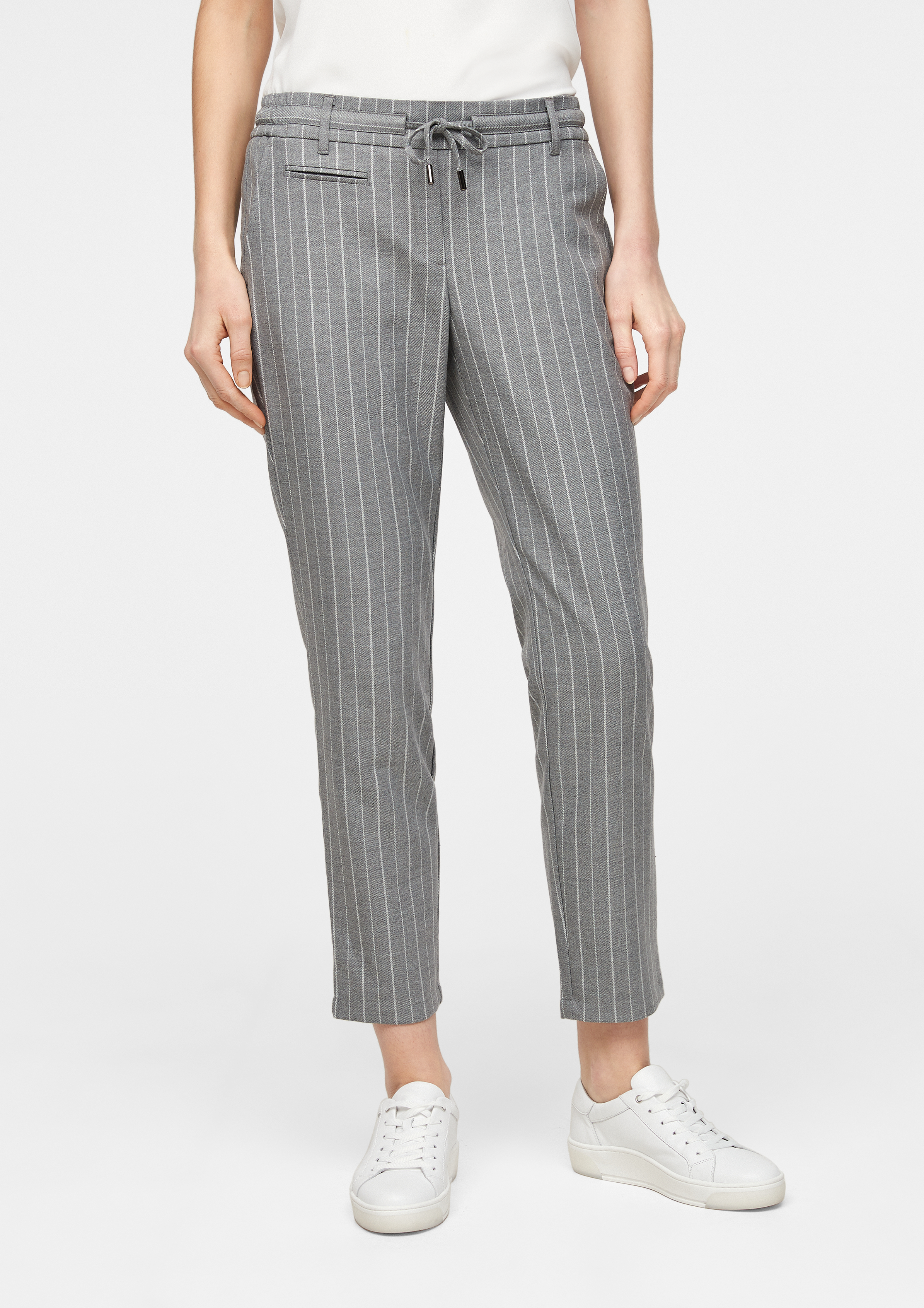 džíny s rovnými nohavicemi v  barvě od COMMA CASUAL IDENTITY