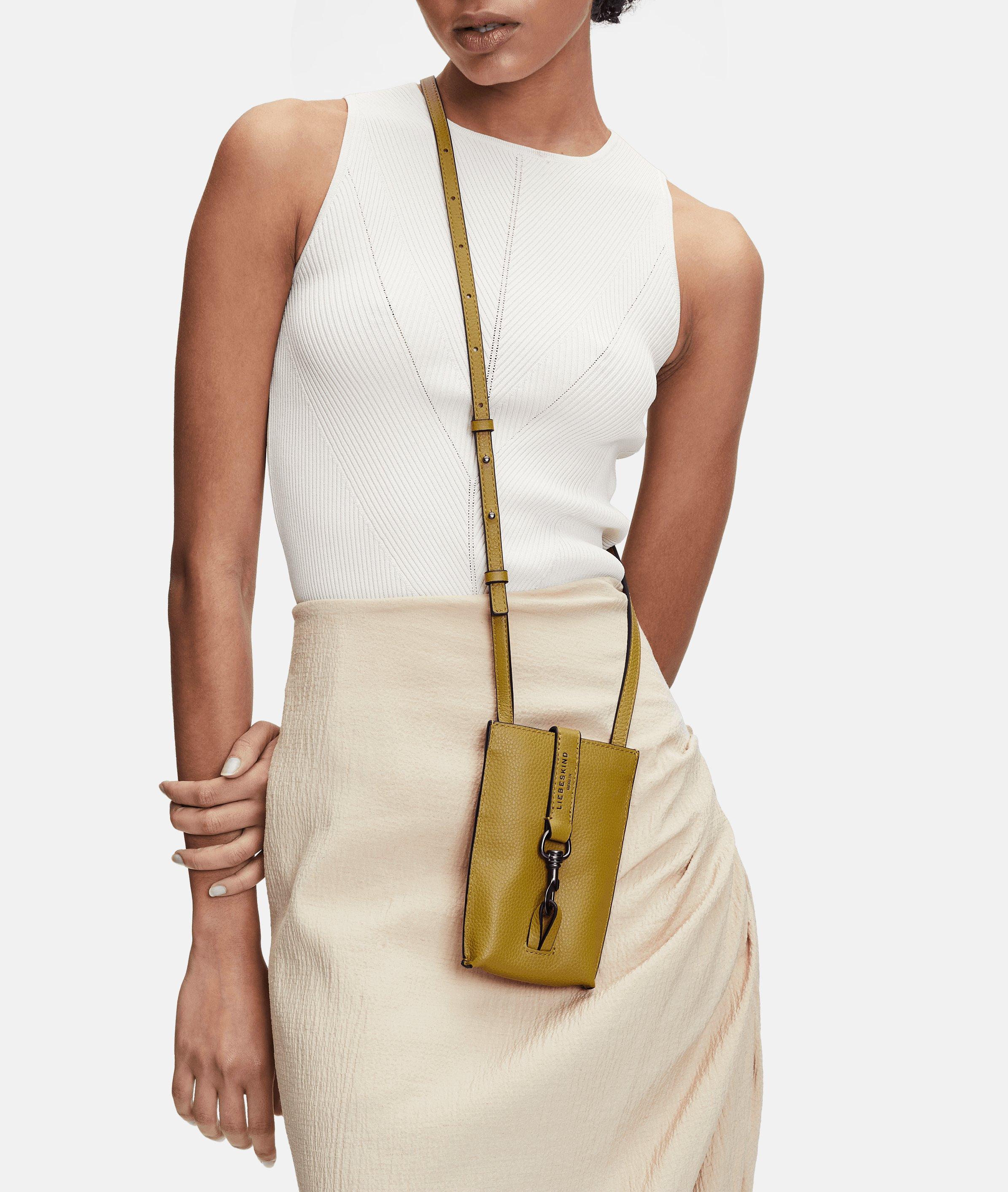 Georgia Mobile Pouch in yellow