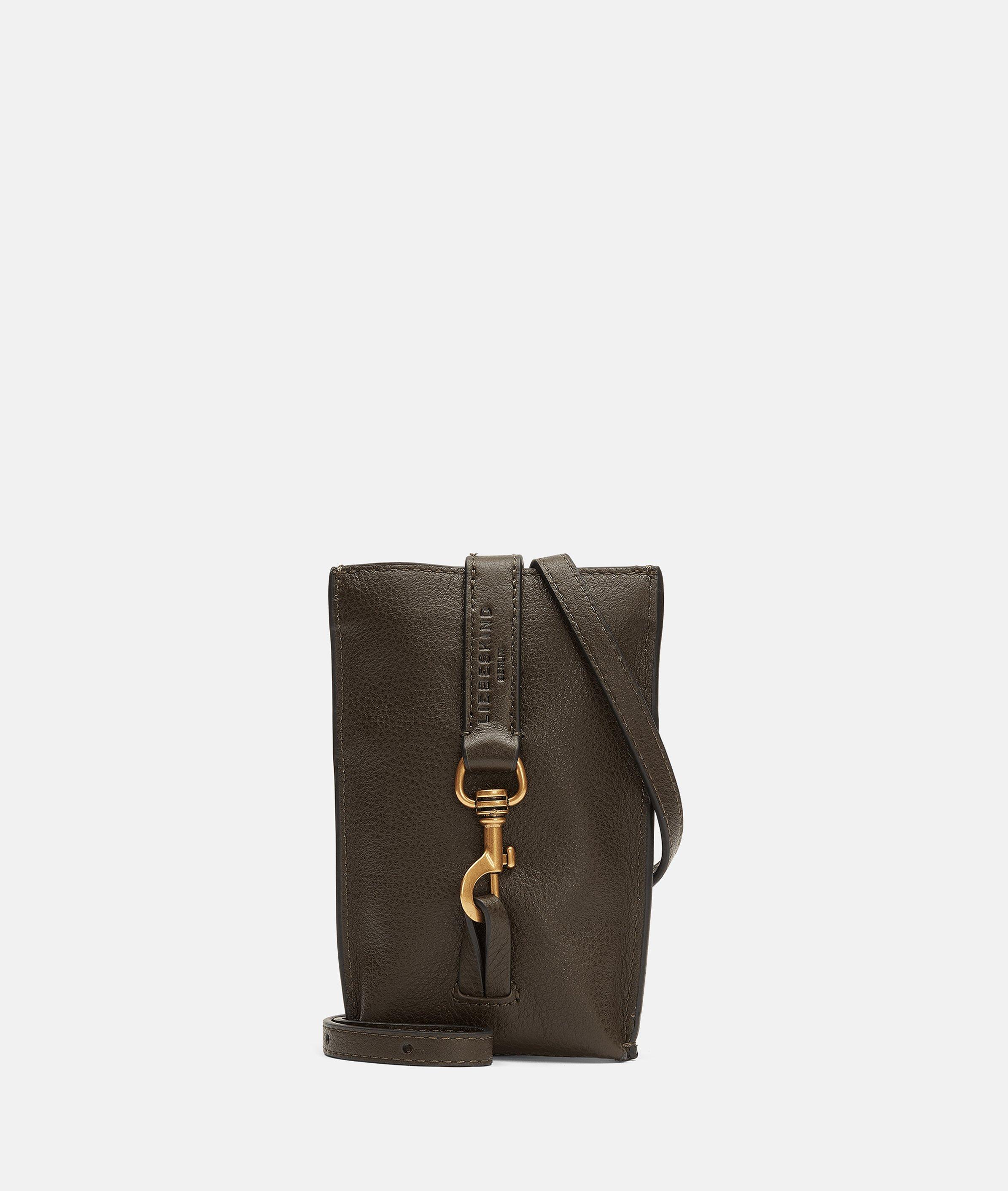 Georgia Mobile Pouch in brown