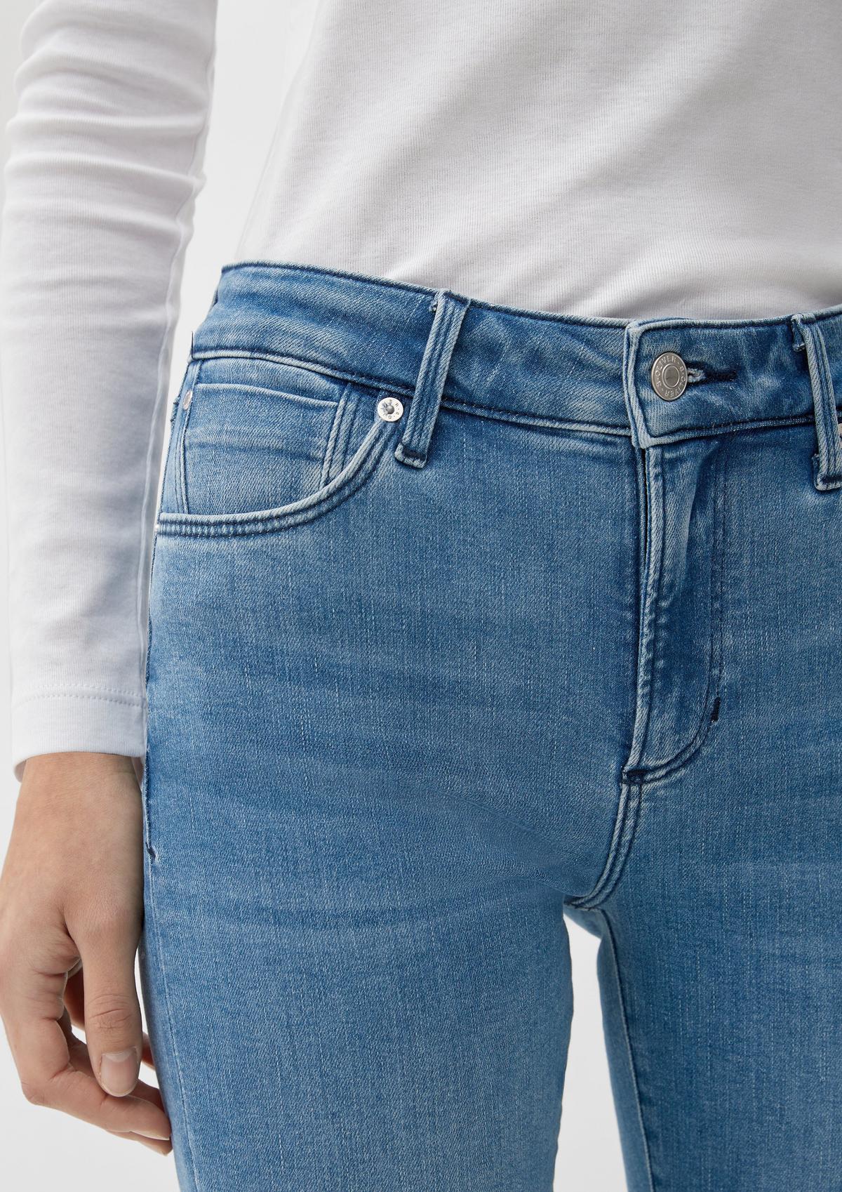 s.Oliver Skinny: džínsy so spraným efektom