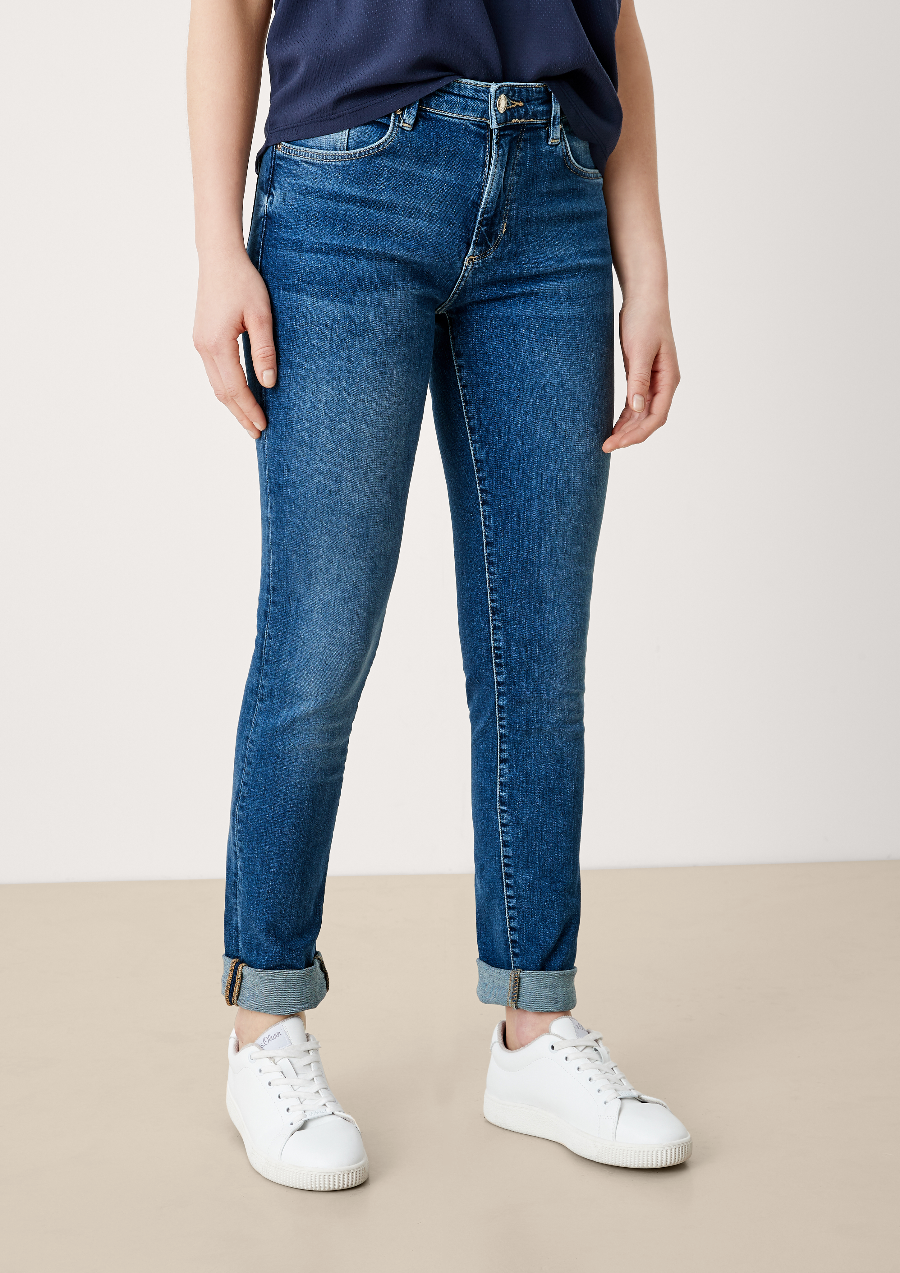 S.Oliver Jeans Betsy / Slim Fit / Mid Rise / Slim Leg