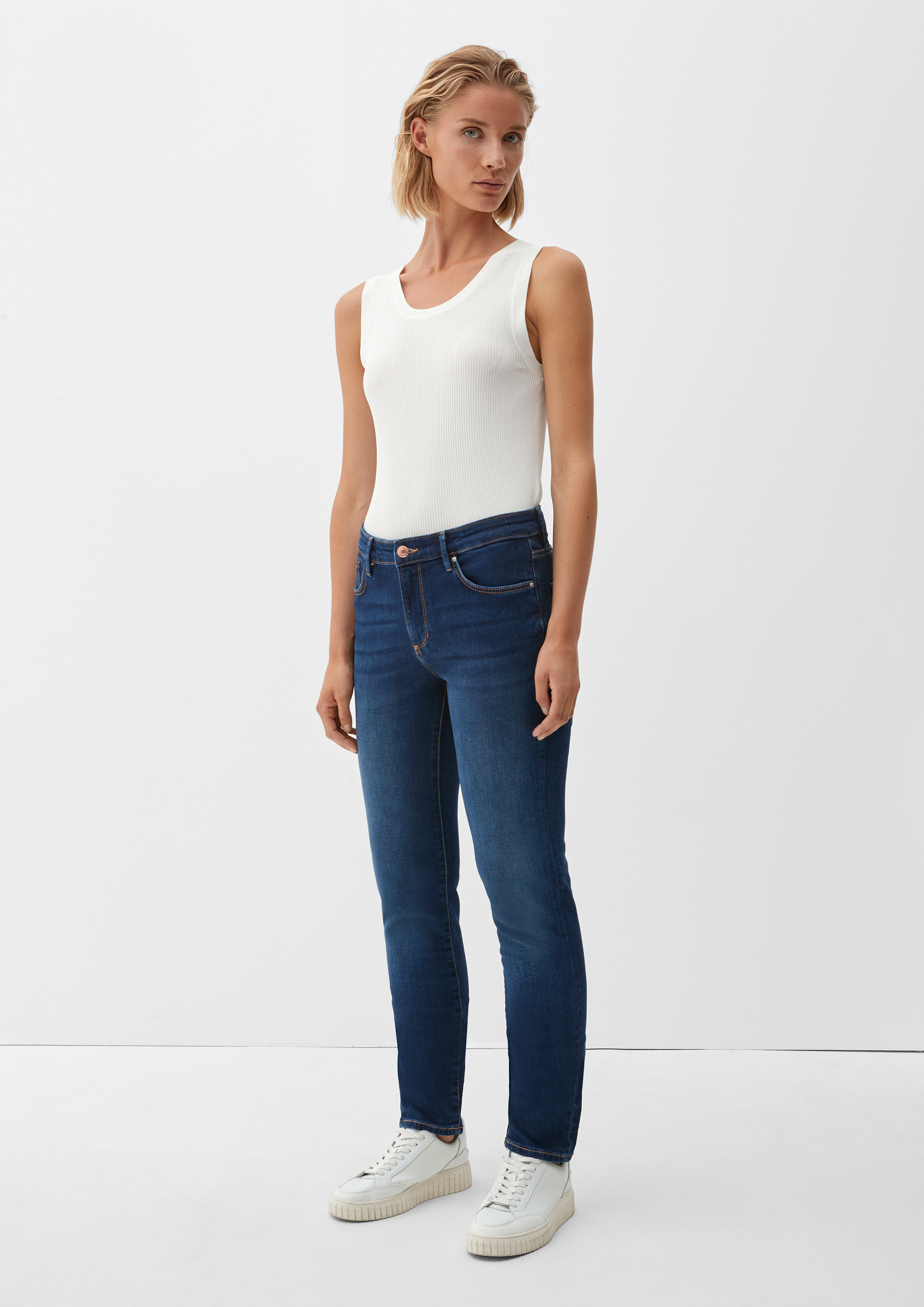 S.Oliver Jeans Betsy / Slim Fit / Mid Rise / Slim Leg