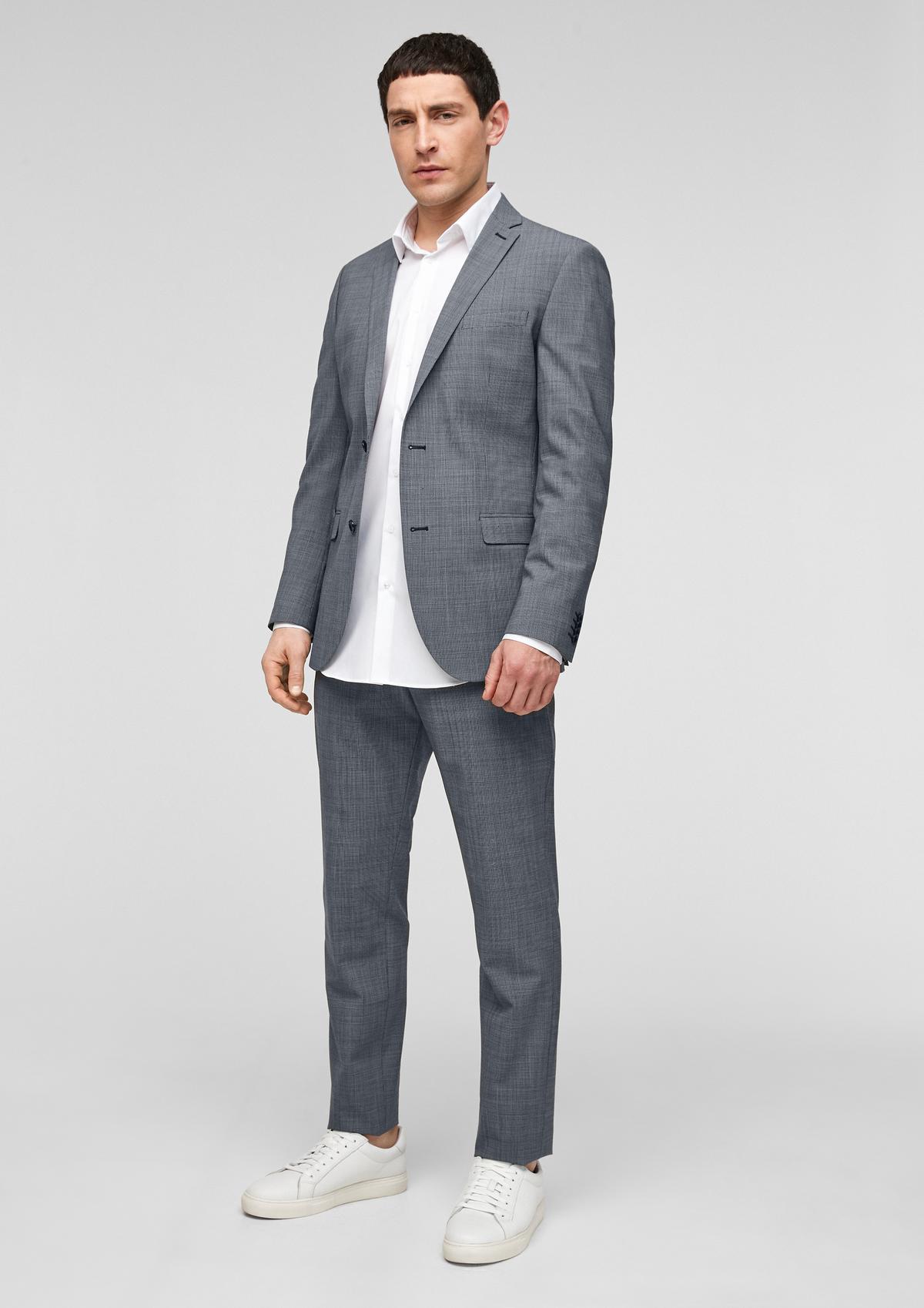 s.Oliver Slim fit: Blended new wool trousers