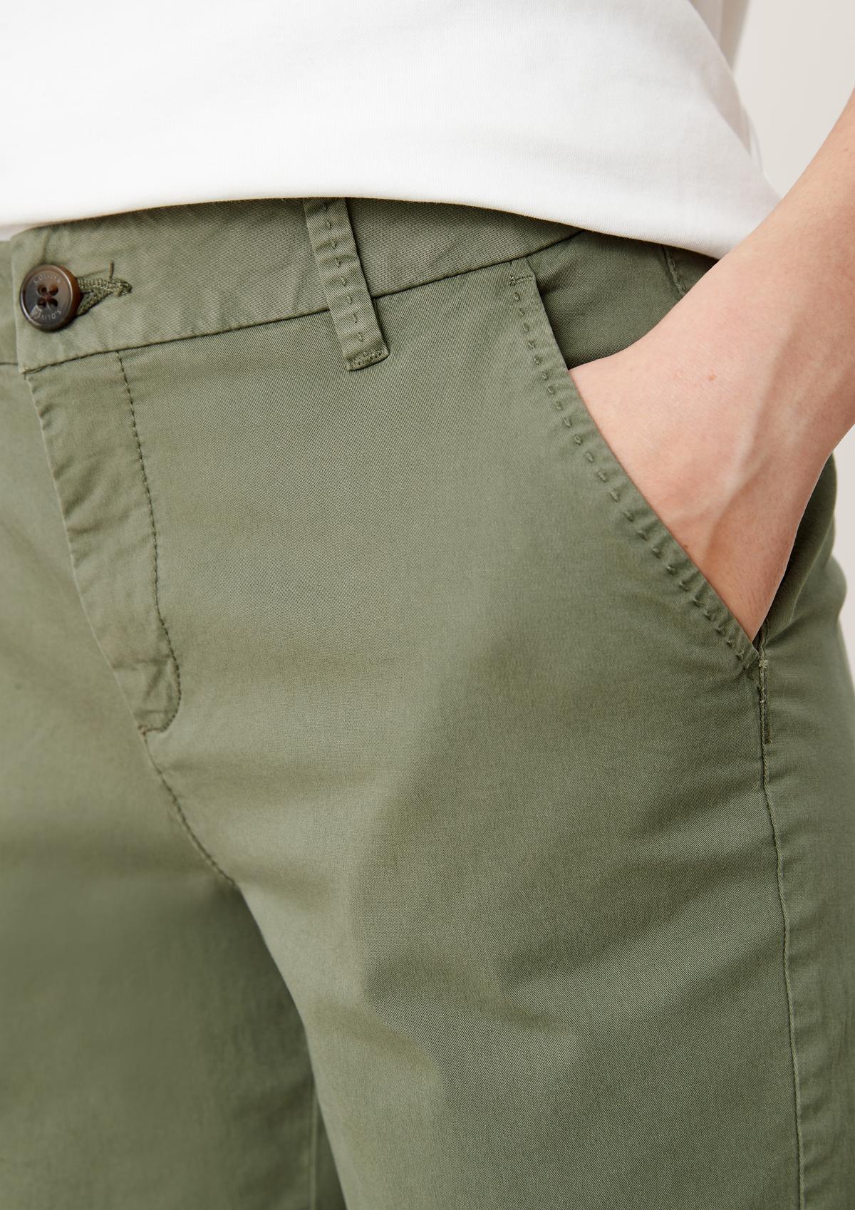 s.Oliver Regular Fit: raztegljive hlače Chino