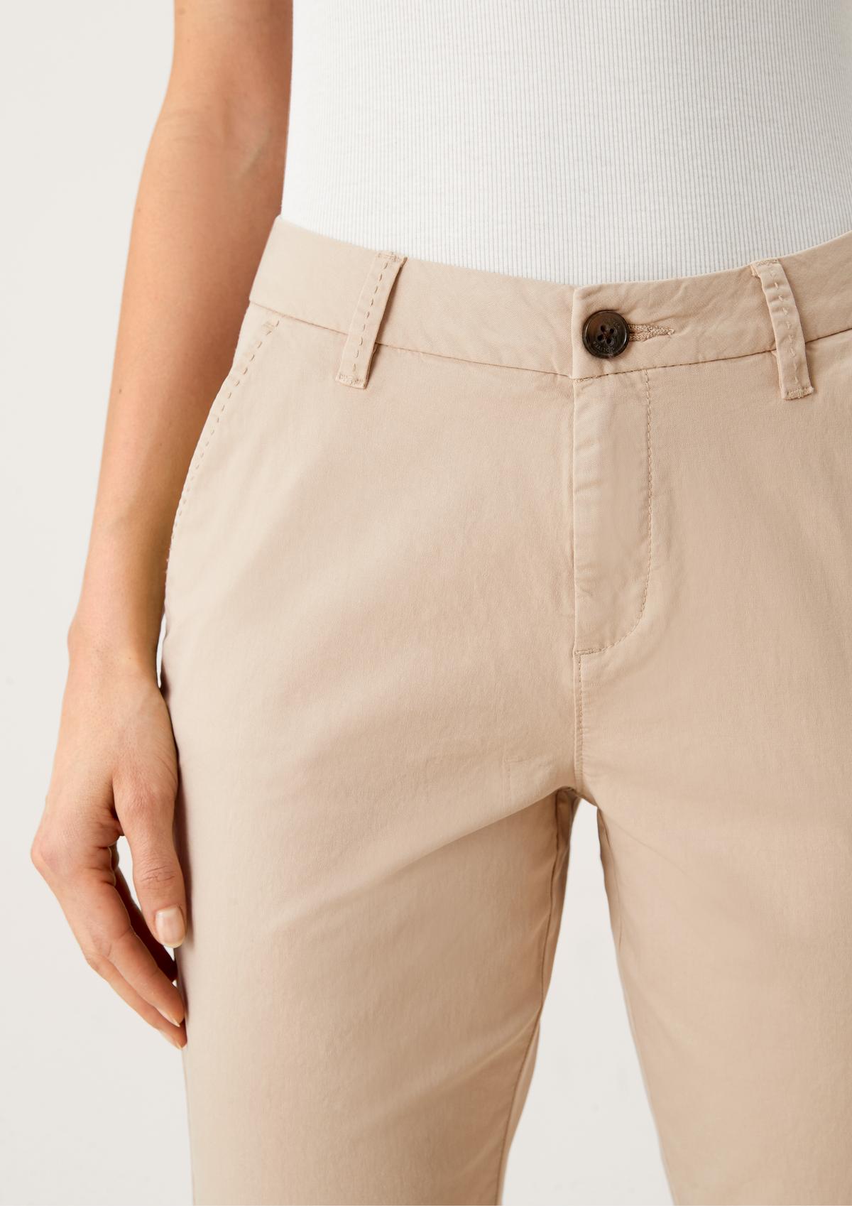 s.Oliver Regular fit: chino met stretch