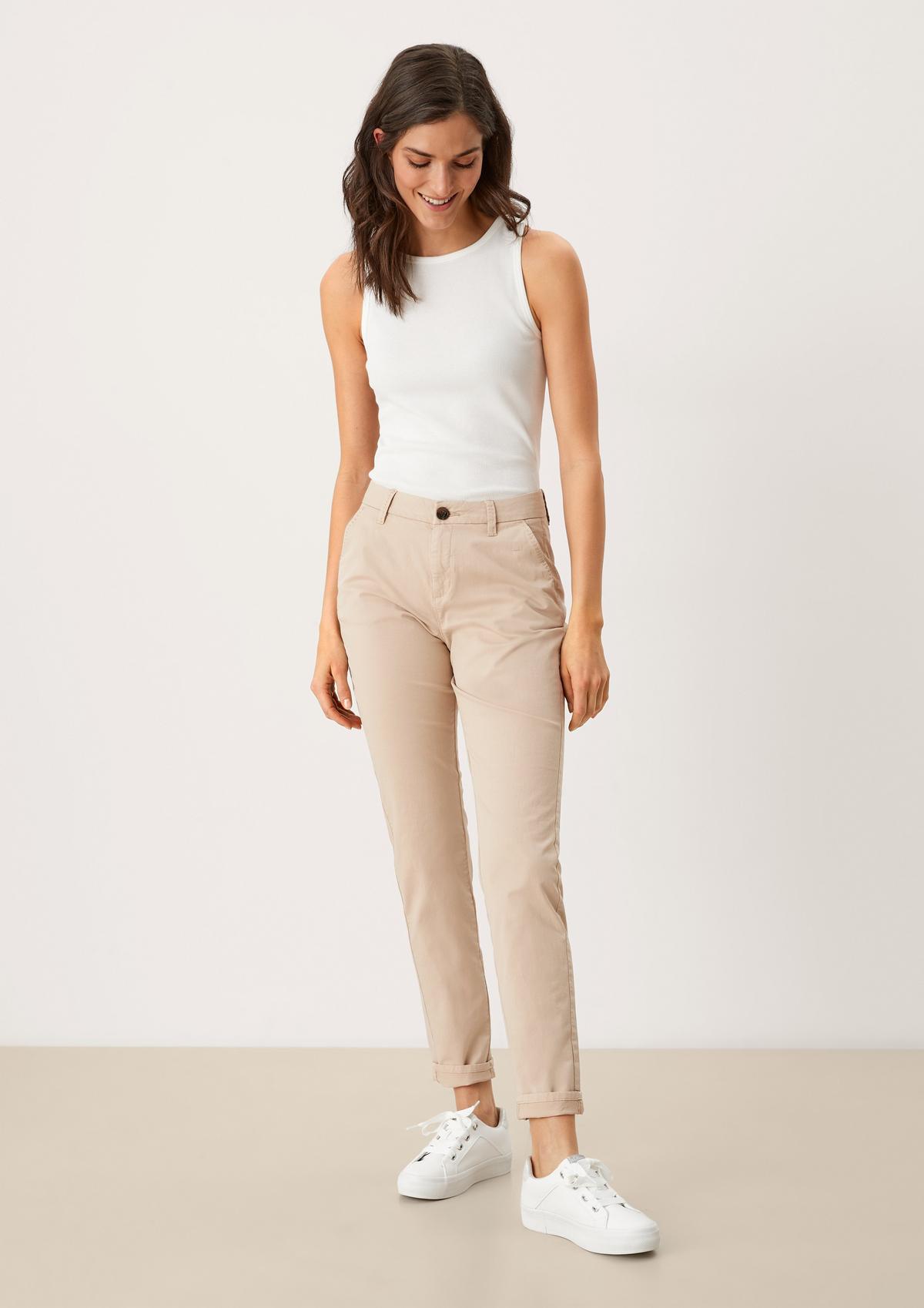 s.Oliver Regular Fit: stretch chinos