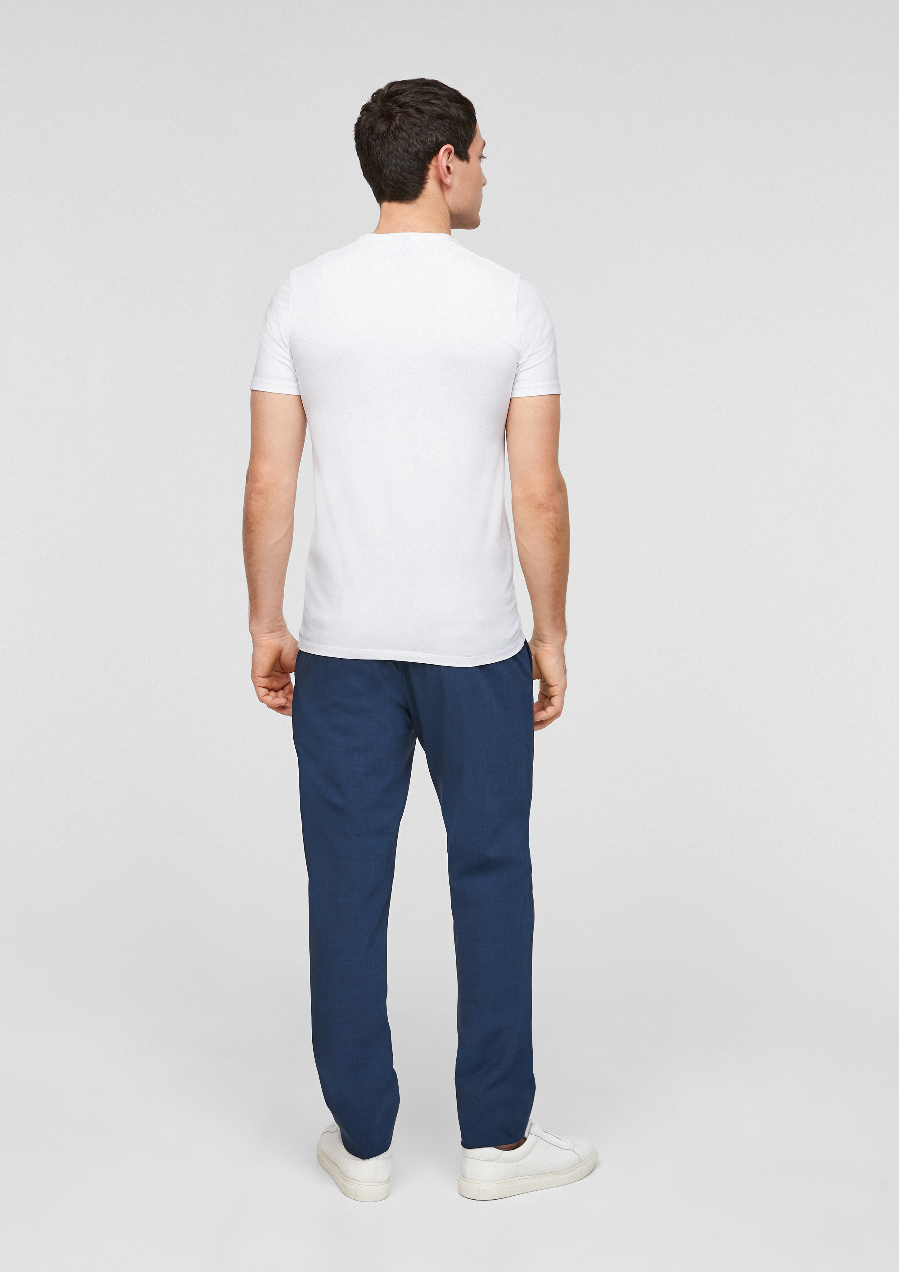 T-shirt en jersey in 0100