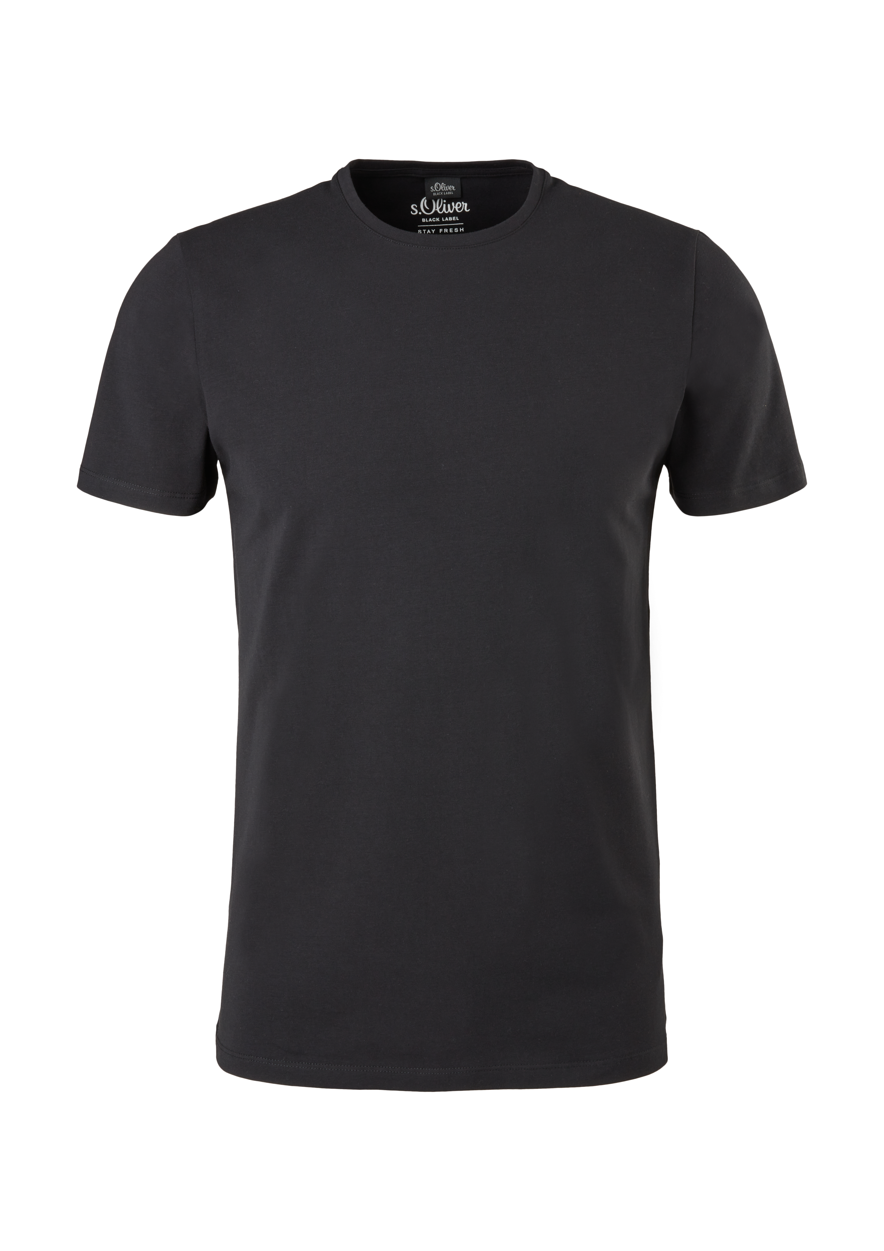 T-shirt met ronde hals