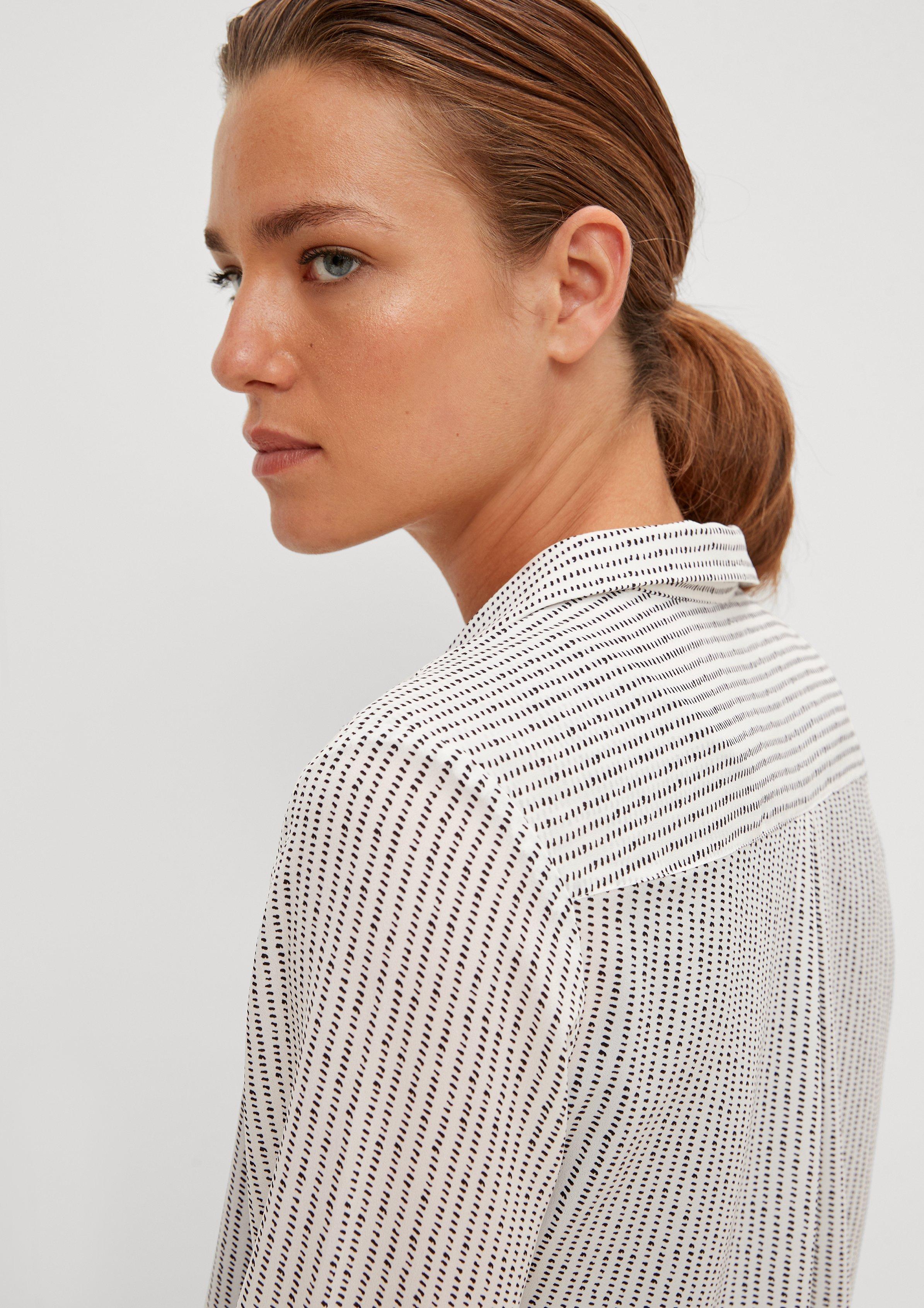 Chiffonbluse in 01A7 & 9999