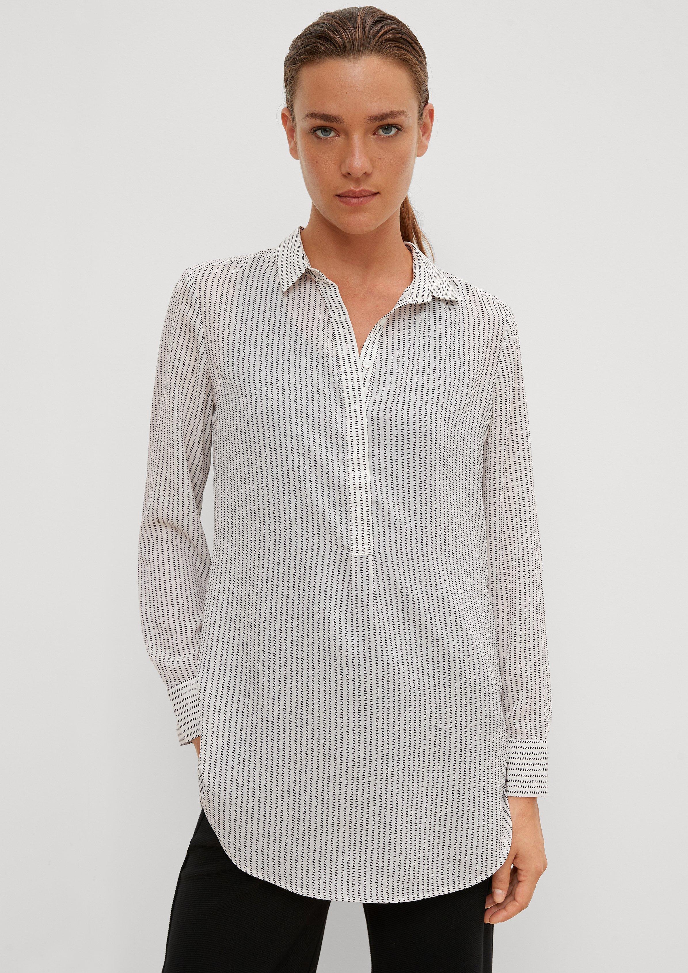 Chiffonbluse in 01A7 & 9999