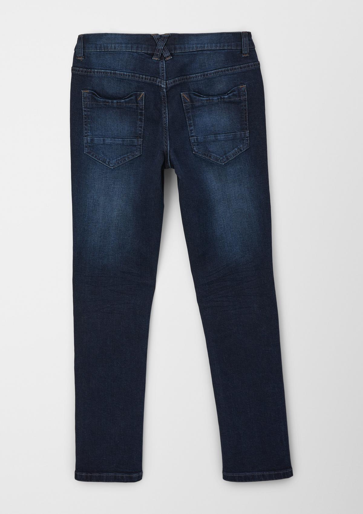 s.Oliver Regular: jeans hlače obrabljenega videza