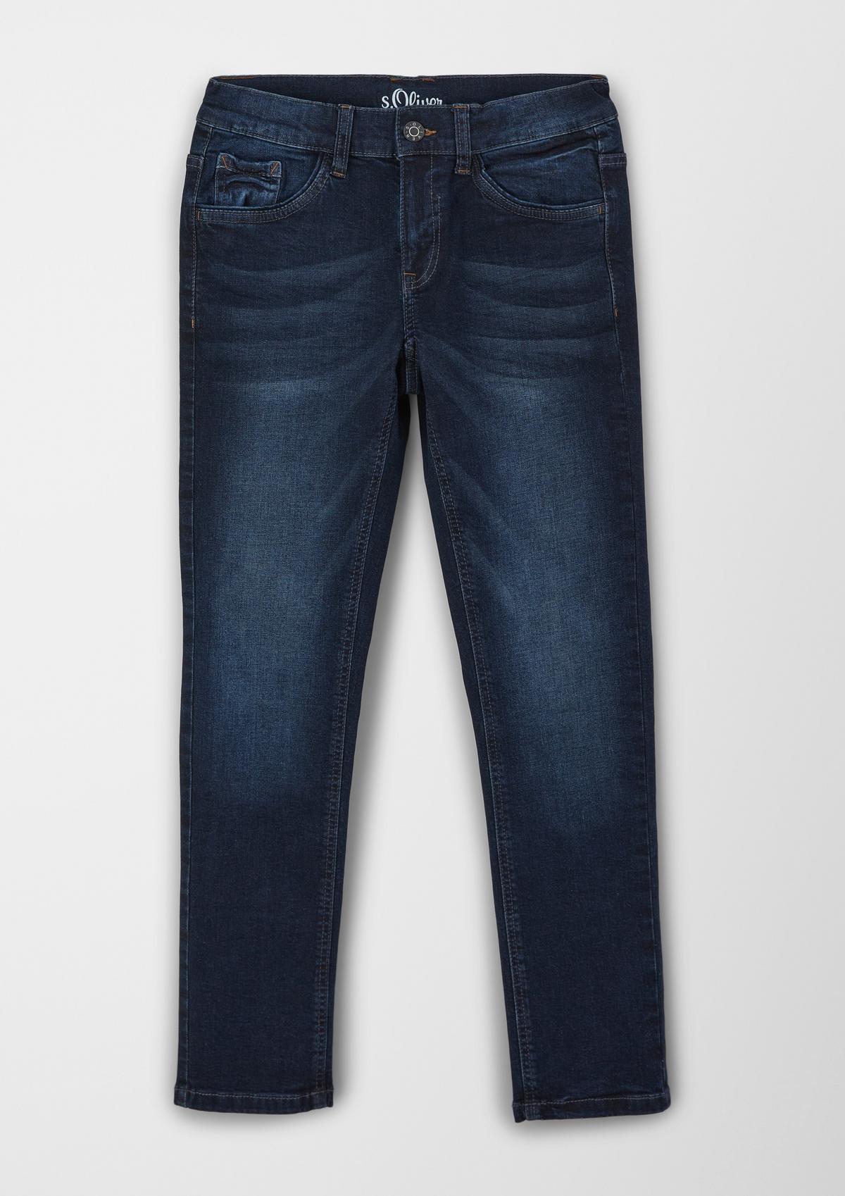 s.Oliver Regular: jeans hlače obrabljenega videza