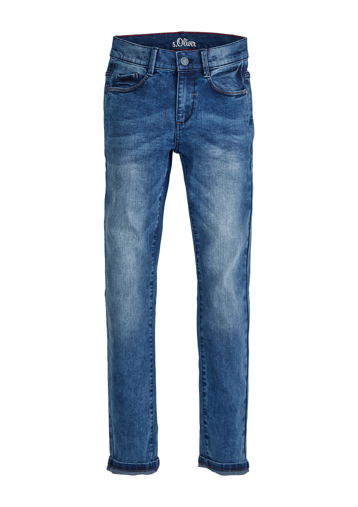 s.Oliver - Jeans Skinny Seattle / Slim Fit / Mid Rise / Skinny Leg, Jungen, blau