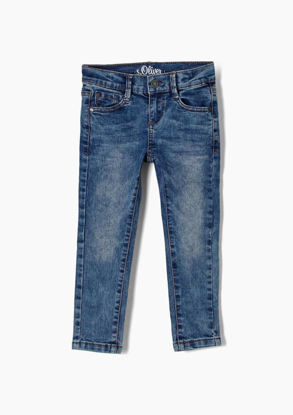 s.Oliver Slim fit: tracksuit bottom-style jeans