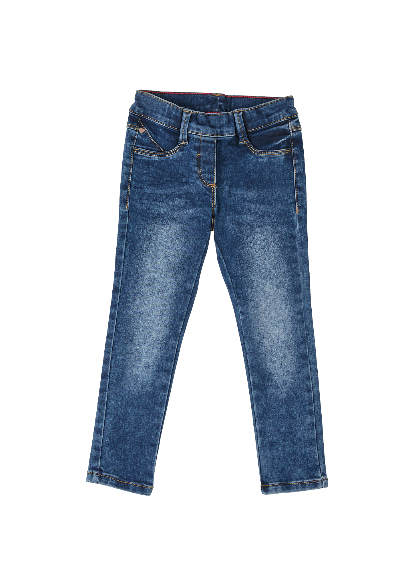s.Oliver - Jeans Treggings / Skinny Fit / Mid Rise / High Rise / Skinny Leg, Kinder, blau