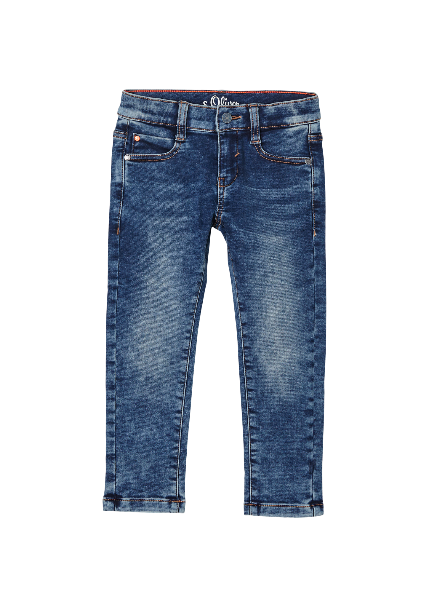 s.Oliver - Jeans Brad / Slim Fit / Mid Rise / Slim Leg, Kinder, blau