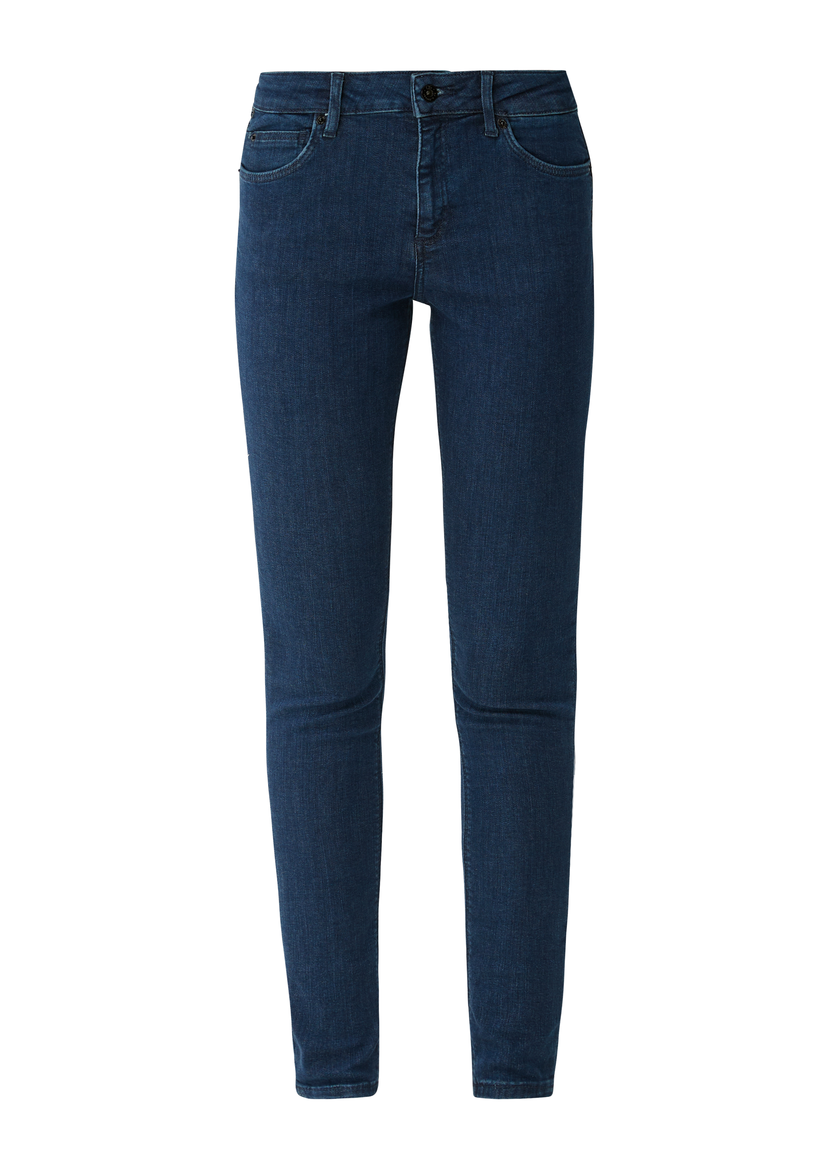 QS - Jeans Sadie / Skinny Fit / Mid Rise / Skinny Leg, Damen, blau