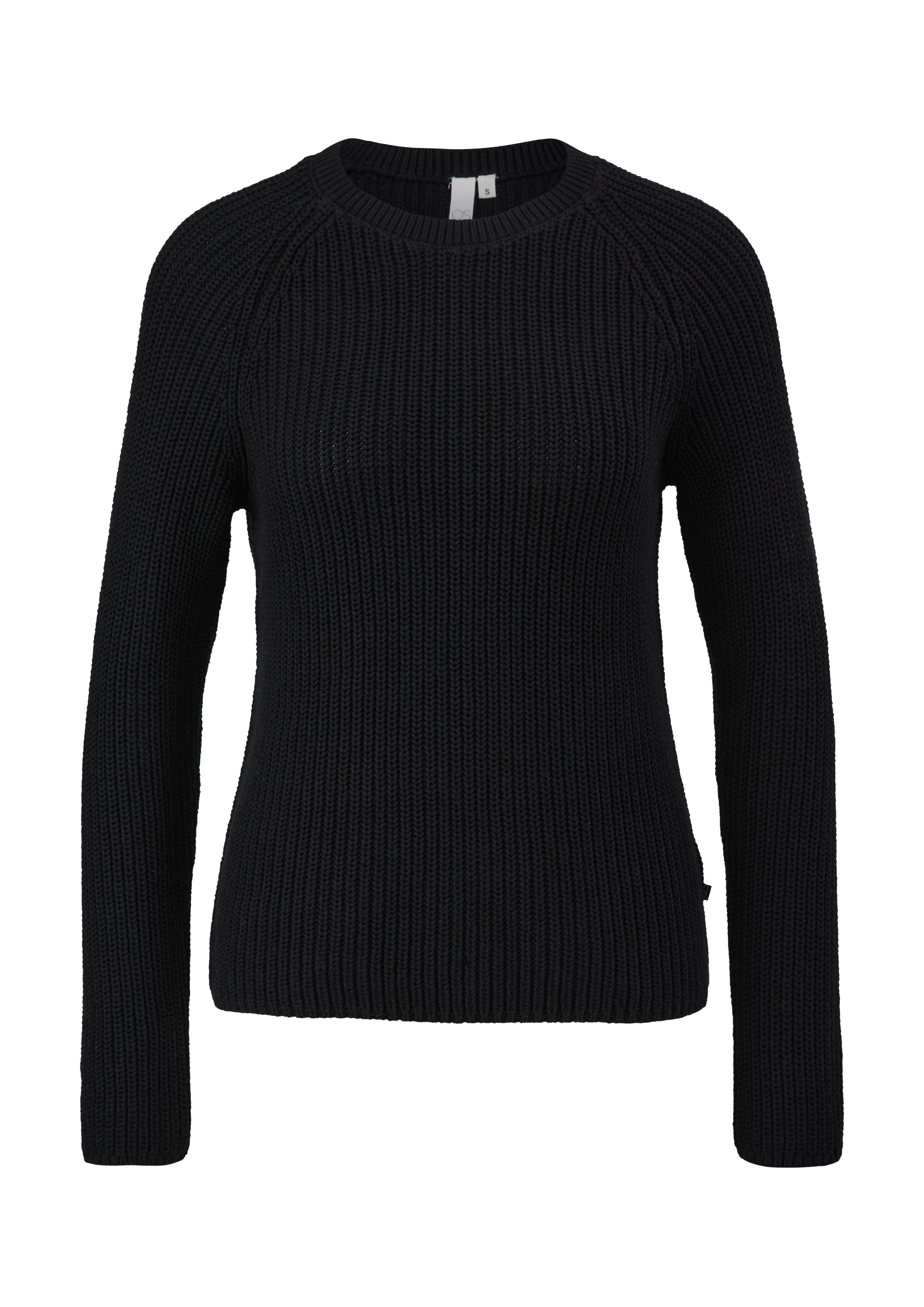 Thumbnail - QS - Pullover aus Strick, Damen, schwarz