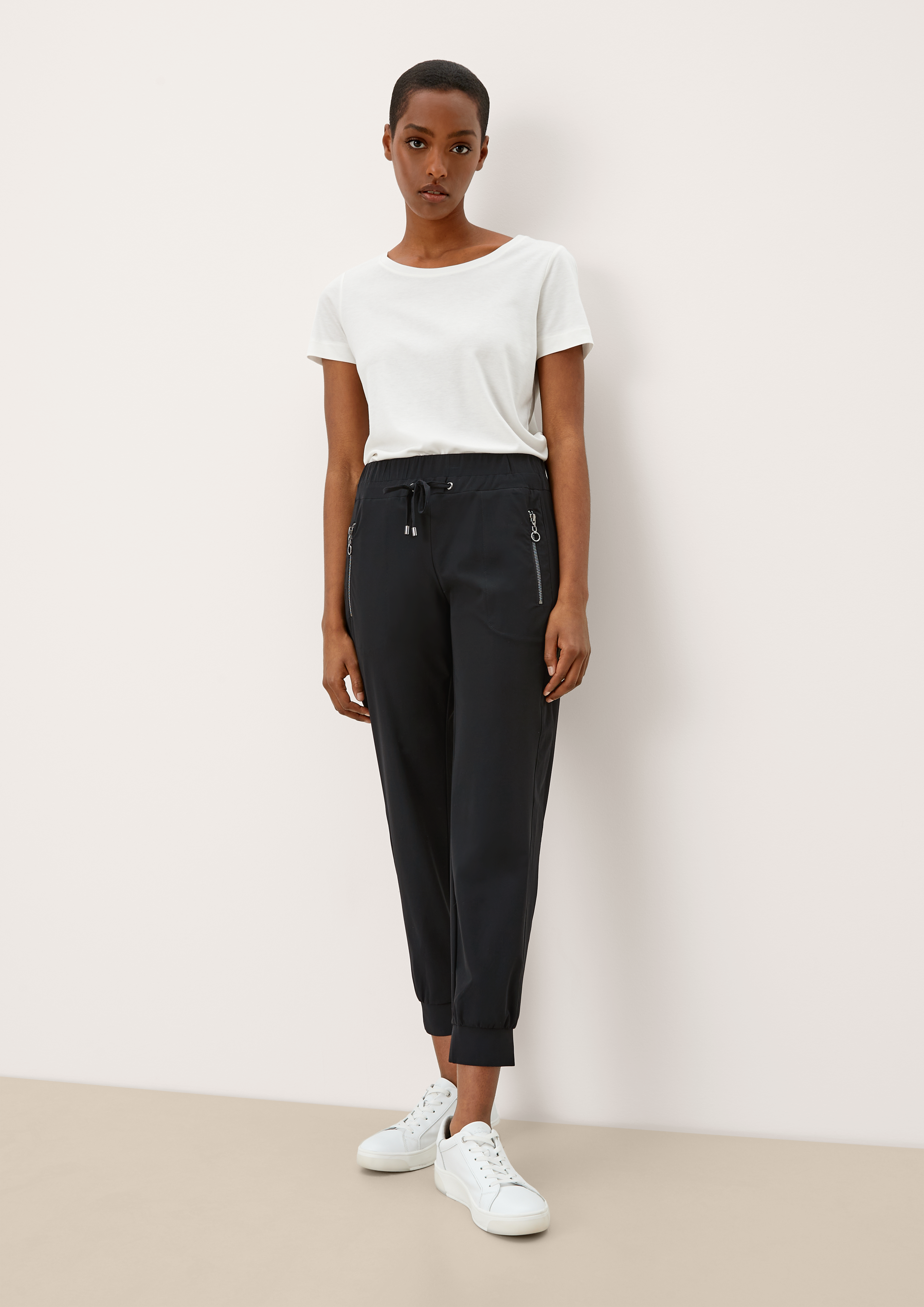 7/8-length trousers in 9999 & 5959