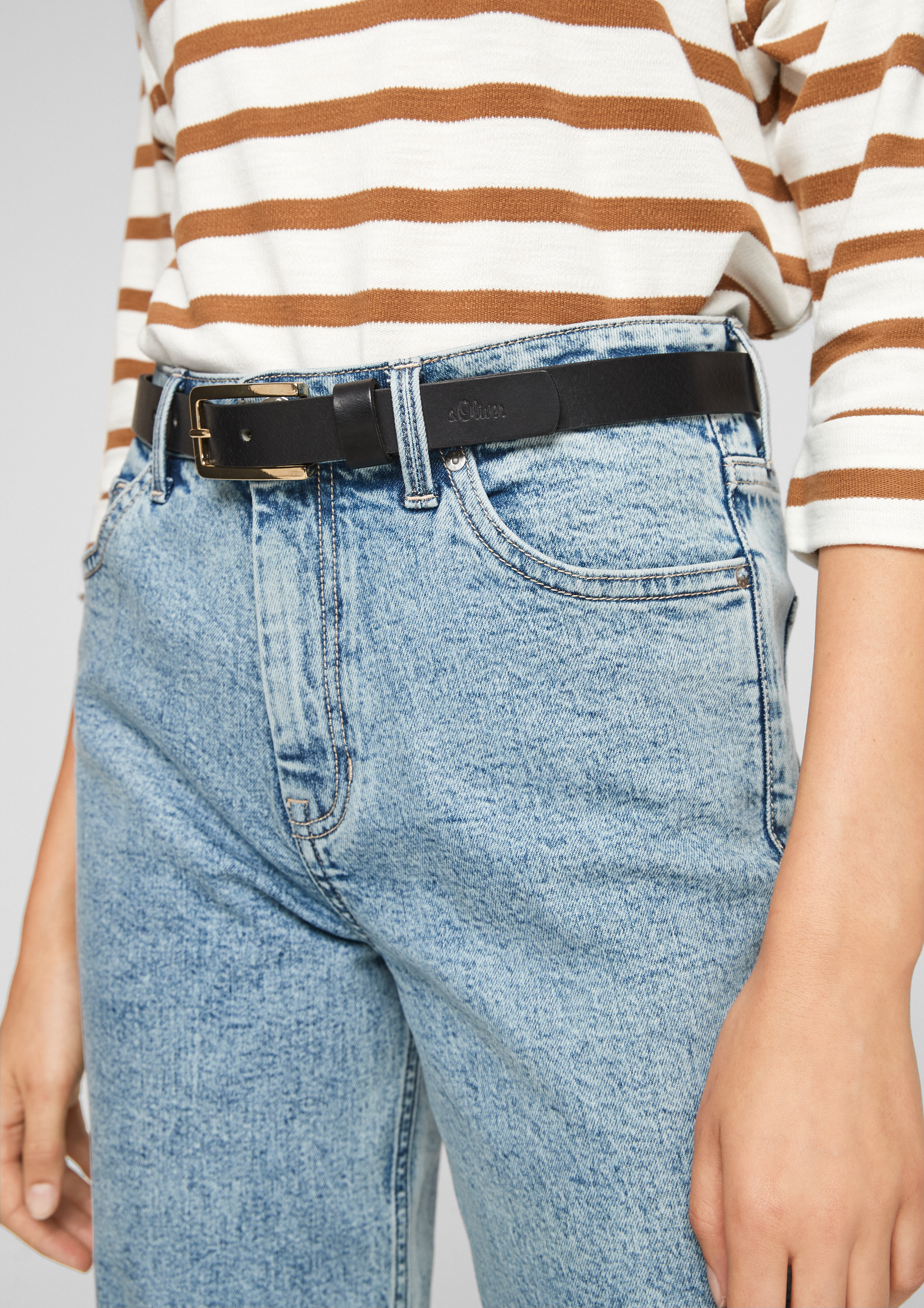 s.Oliver Gürtel aus Leder