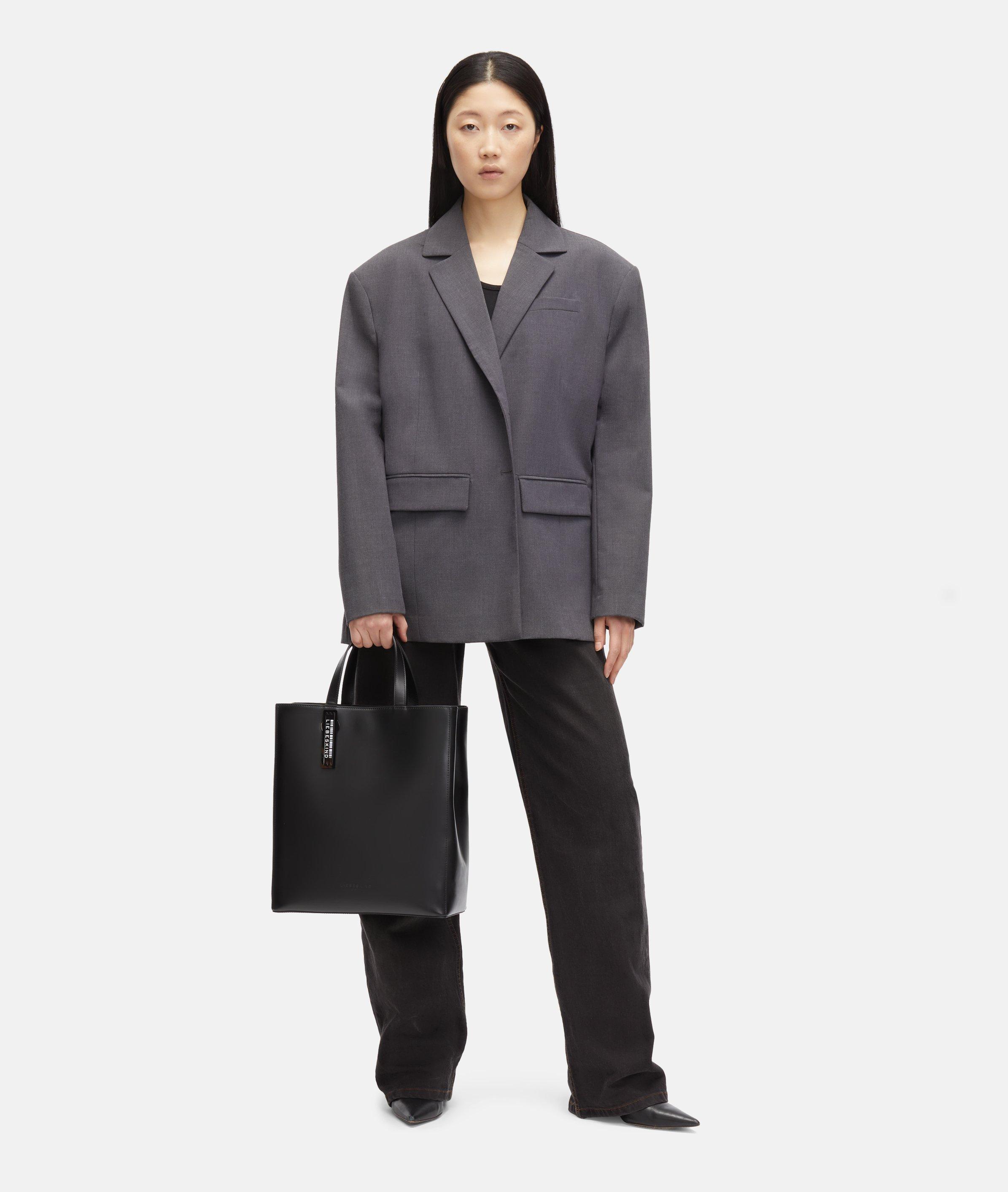 Paper Bag Tote M - black | LIEBESKIND BERLIN