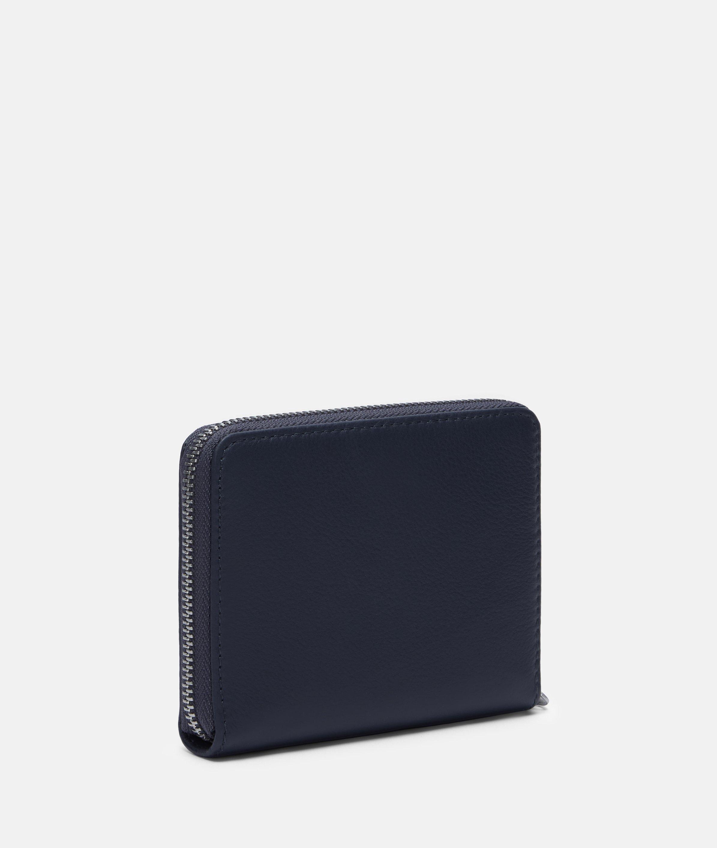 Conny Geldbörse M in blau, braun & olive