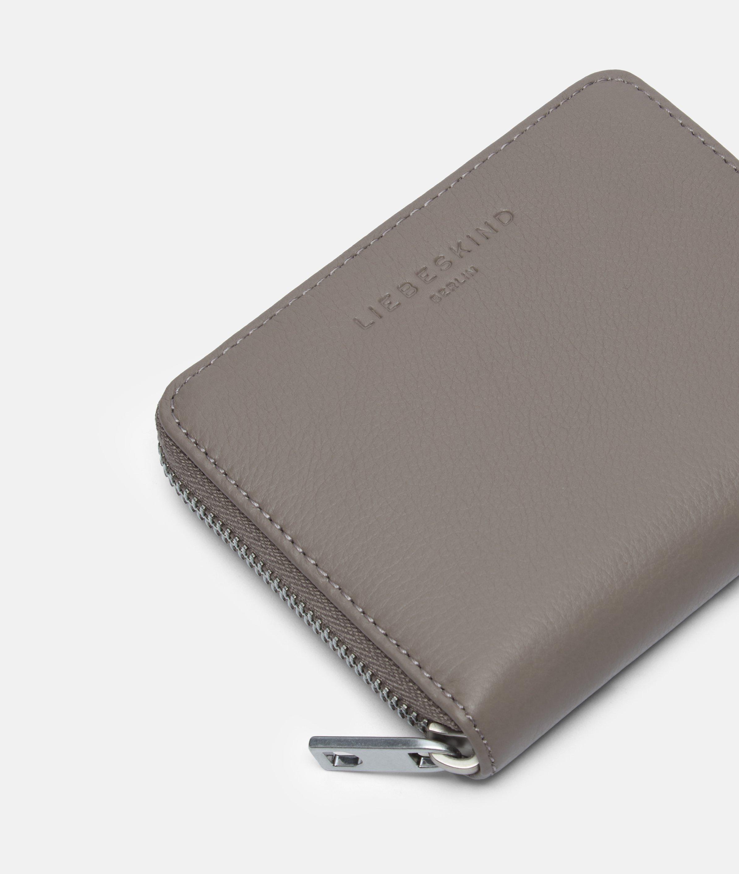 Conny Geldbörse M in braun, olive & blau