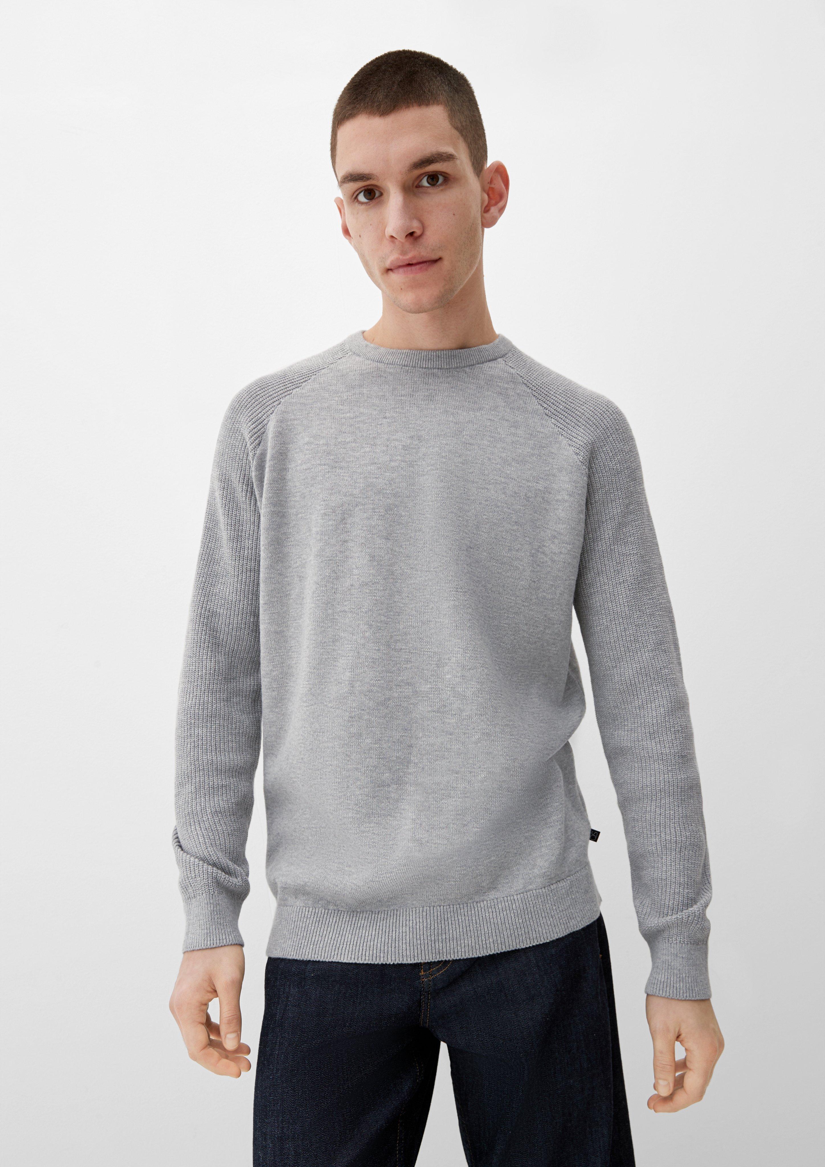 Strickpullover in 9400 & 58W0
