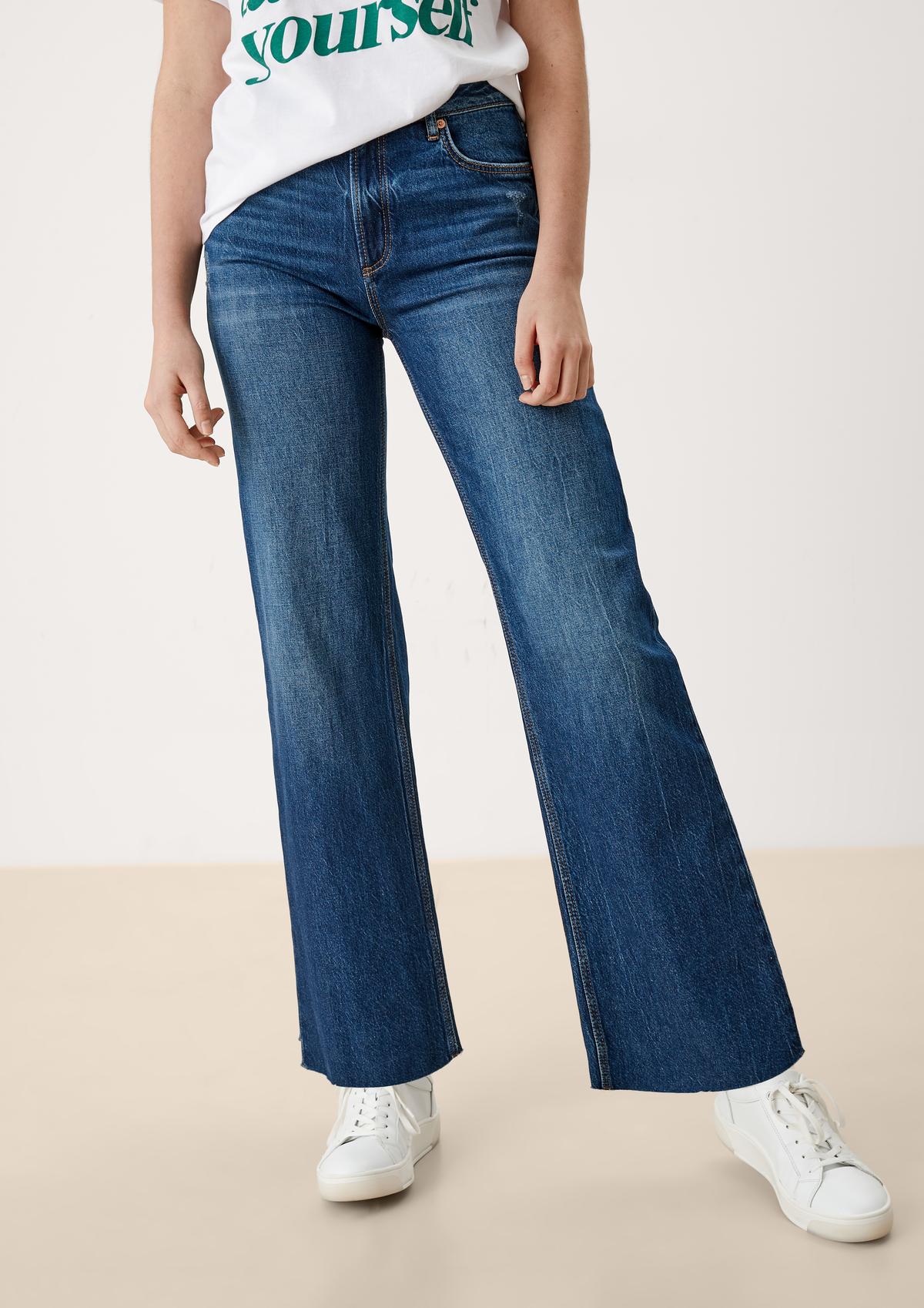 s.Oliver Slim: Wide leg-Jeans