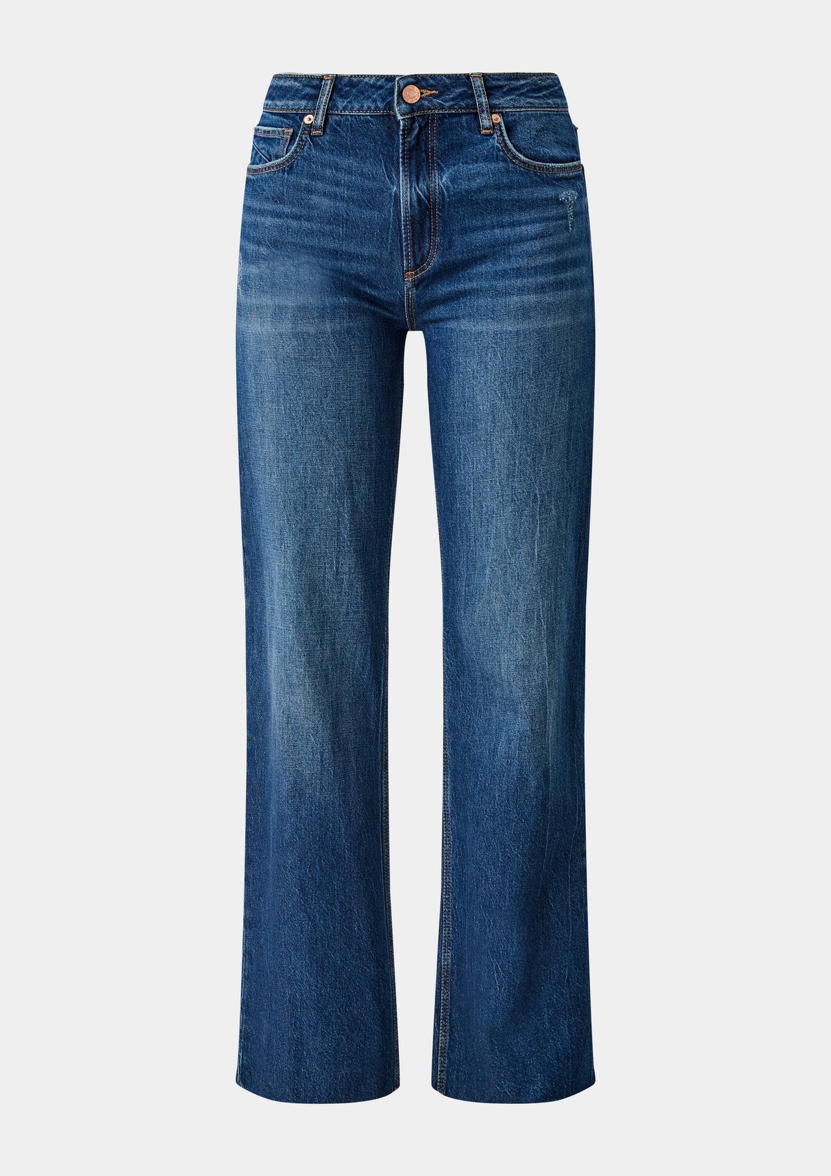 s.Oliver Slim: jeans with a wide leg