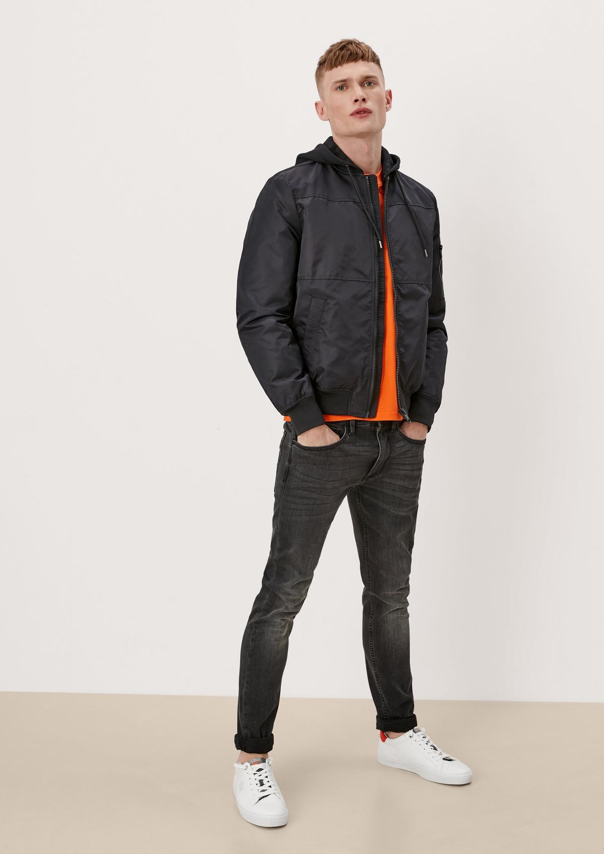 s.Oliver Bomber jacket in a mix of materials