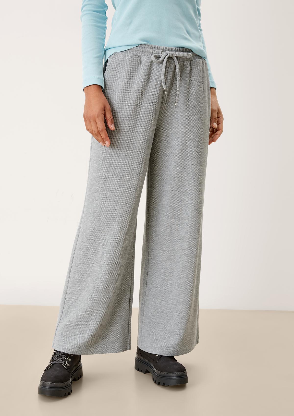 Textured tracksuit bottoms
