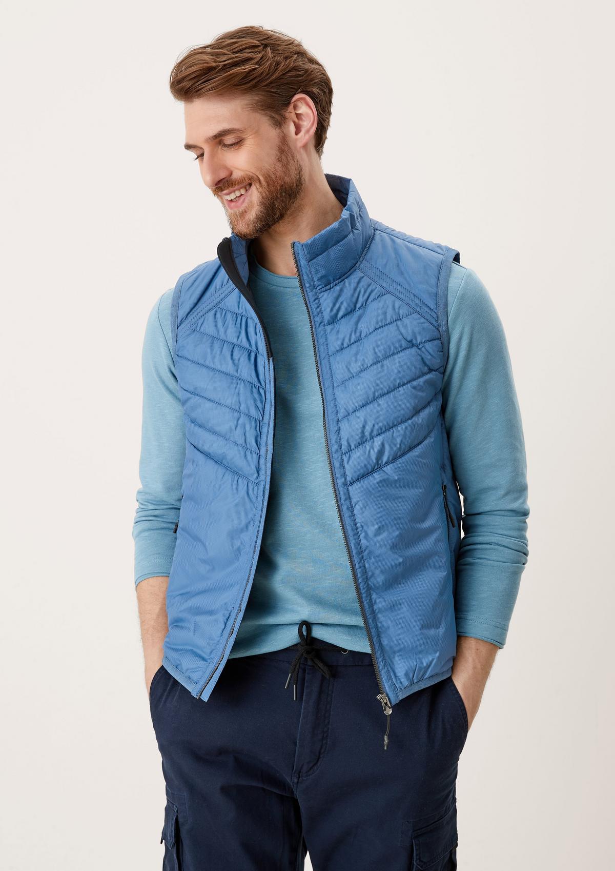 s.Oliver Lightweight ripstop quilted body warmer