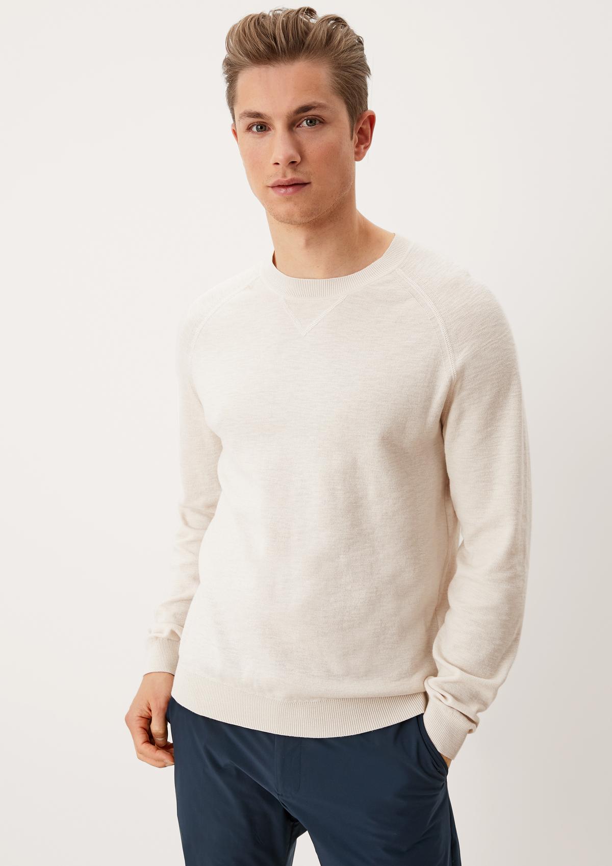 s.Oliver Knitted jumper made of cotton