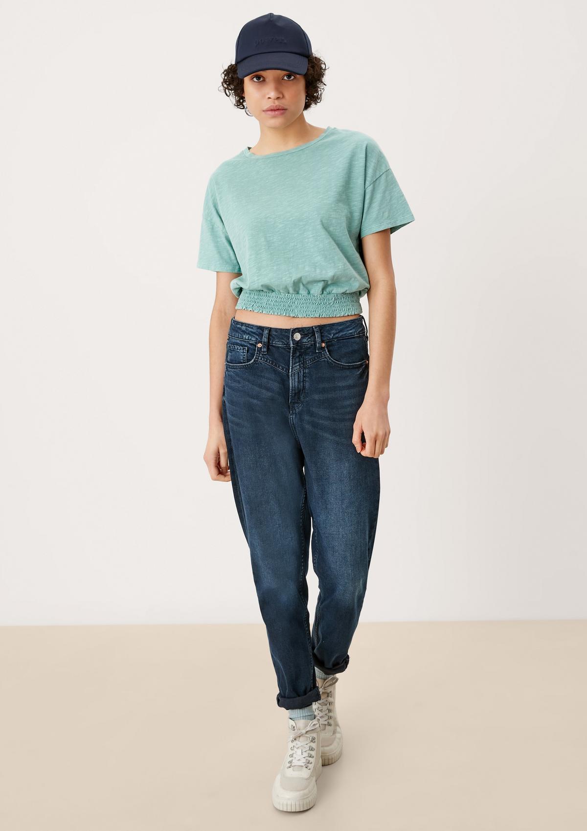 s.Oliver Cropped cotton top