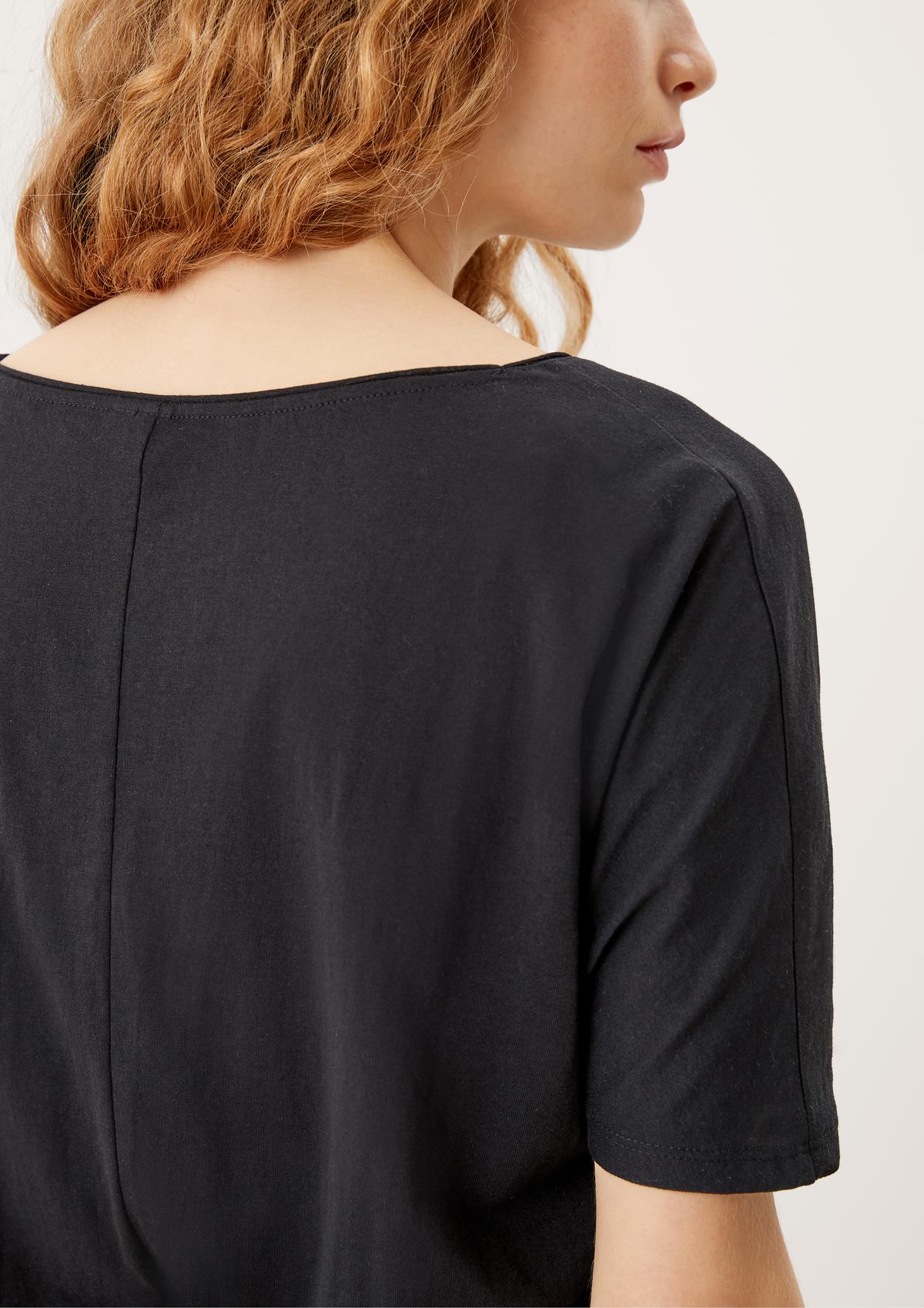s.Oliver Cotton blend jersey top
