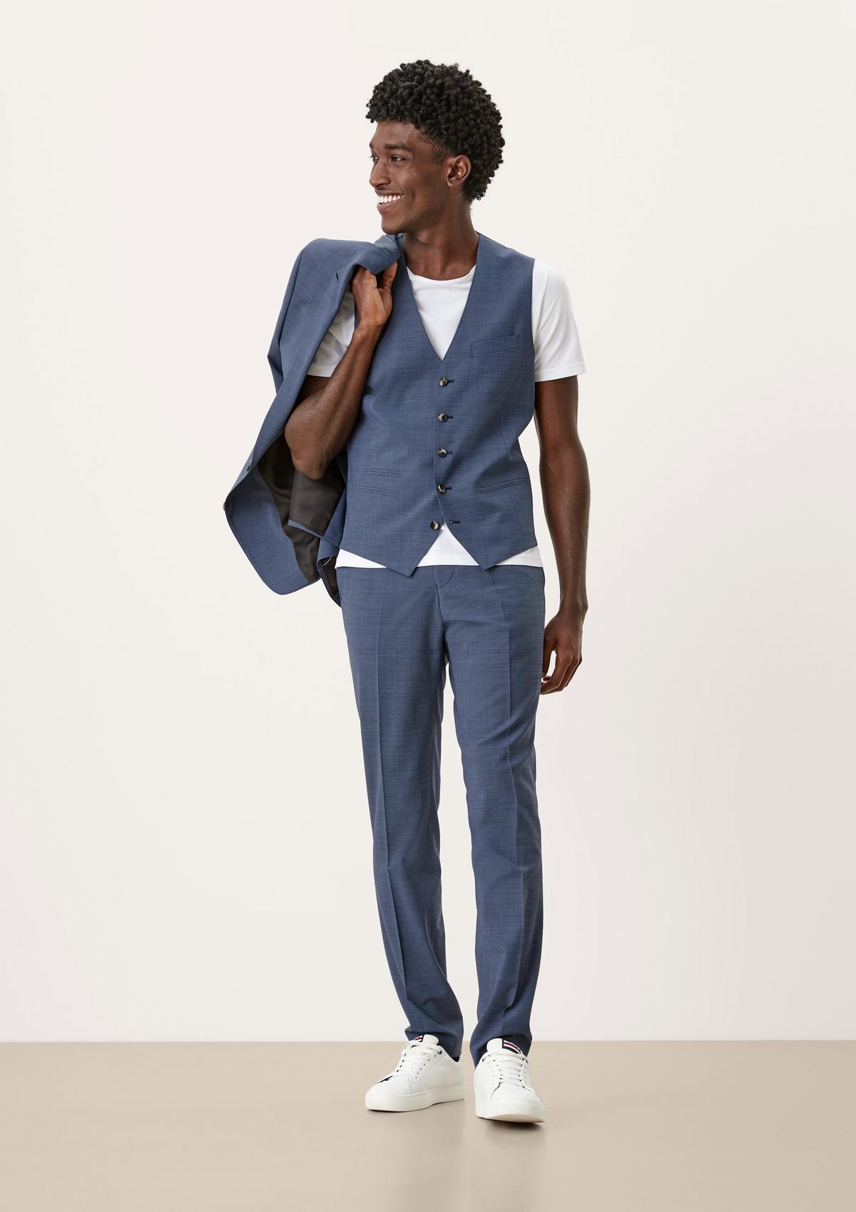 s.Oliver Slim: waistcoat in a classic style