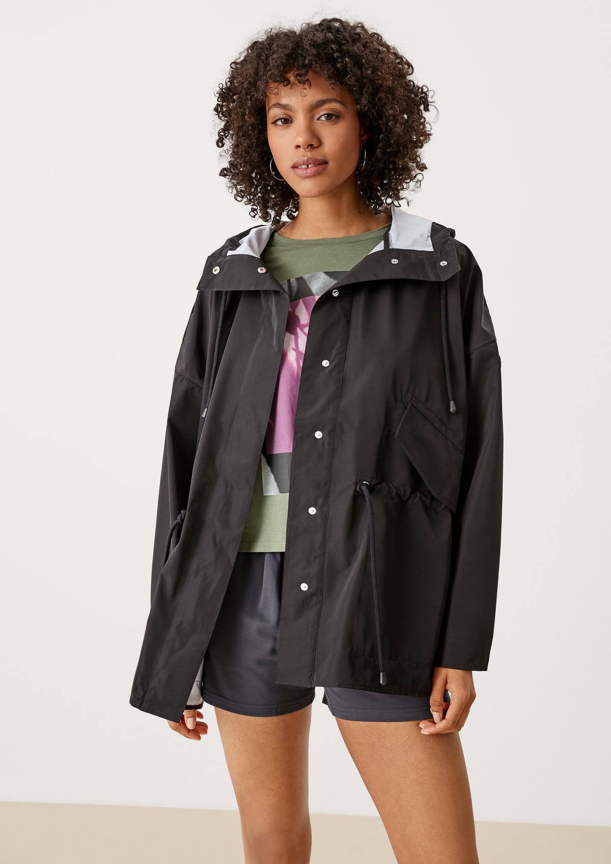 s.Oliver Jacket with an integrated rucksack