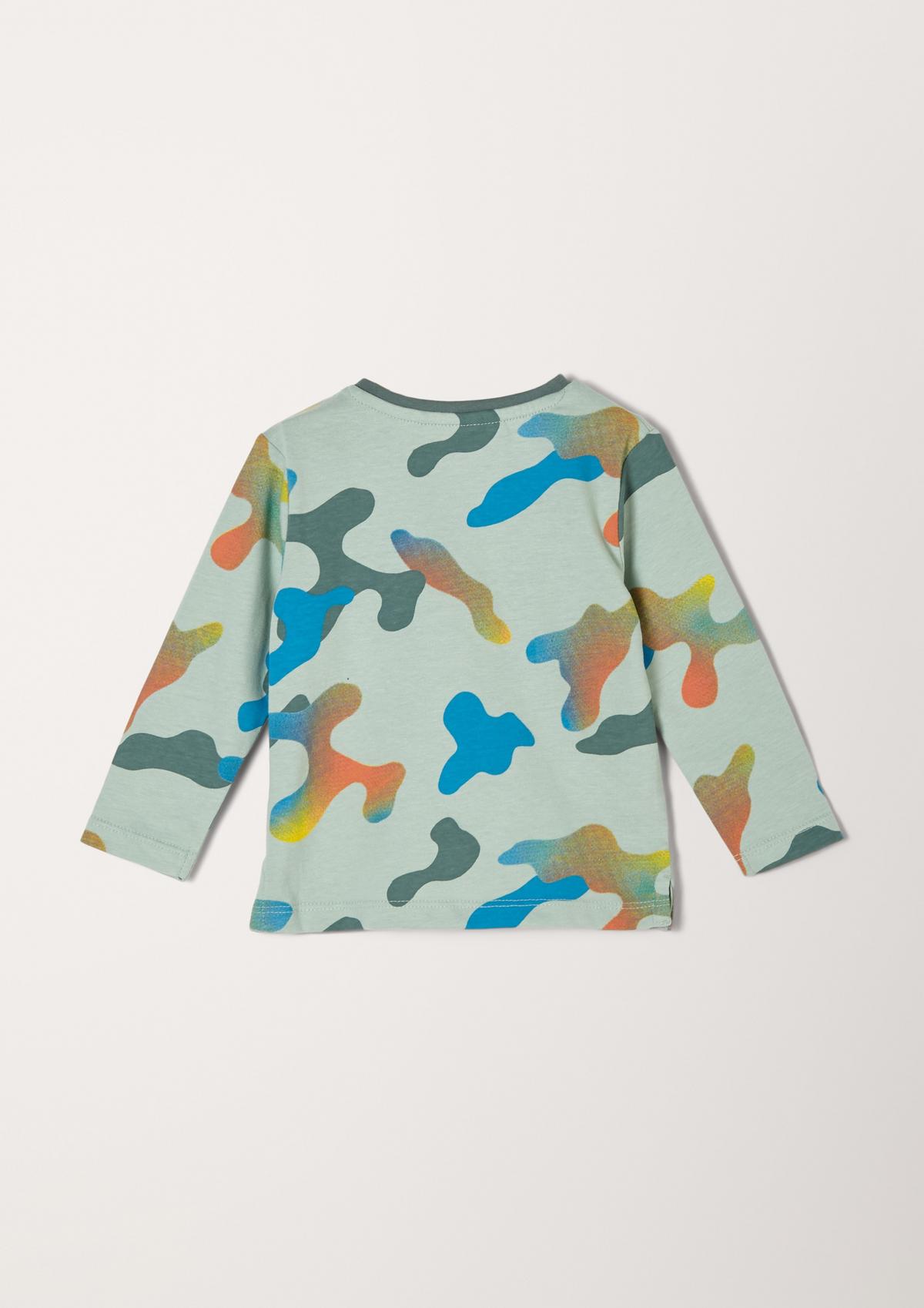 s.Oliver Long sleeve top with an all-over print