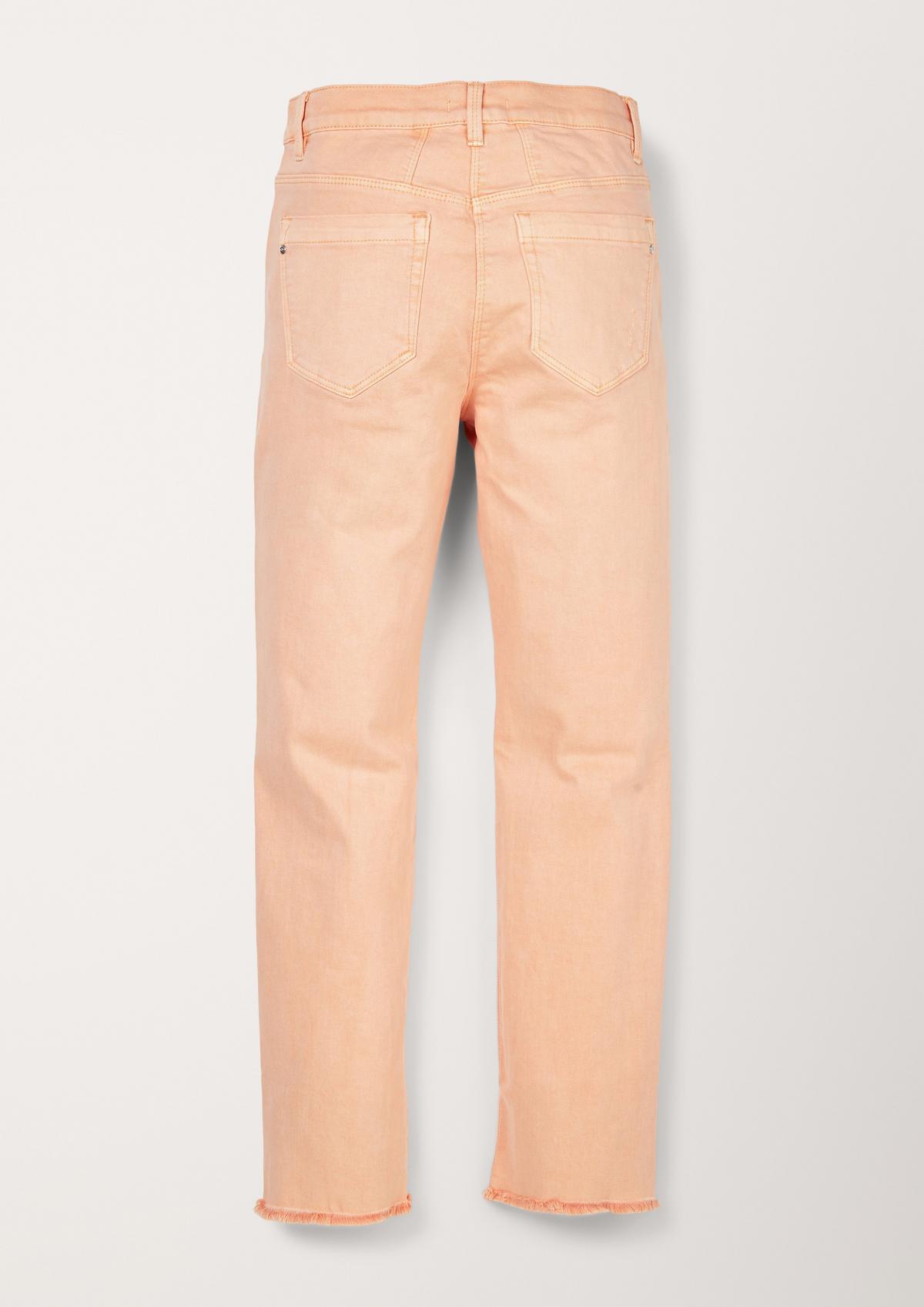 s.Oliver Jeans with frayed hems