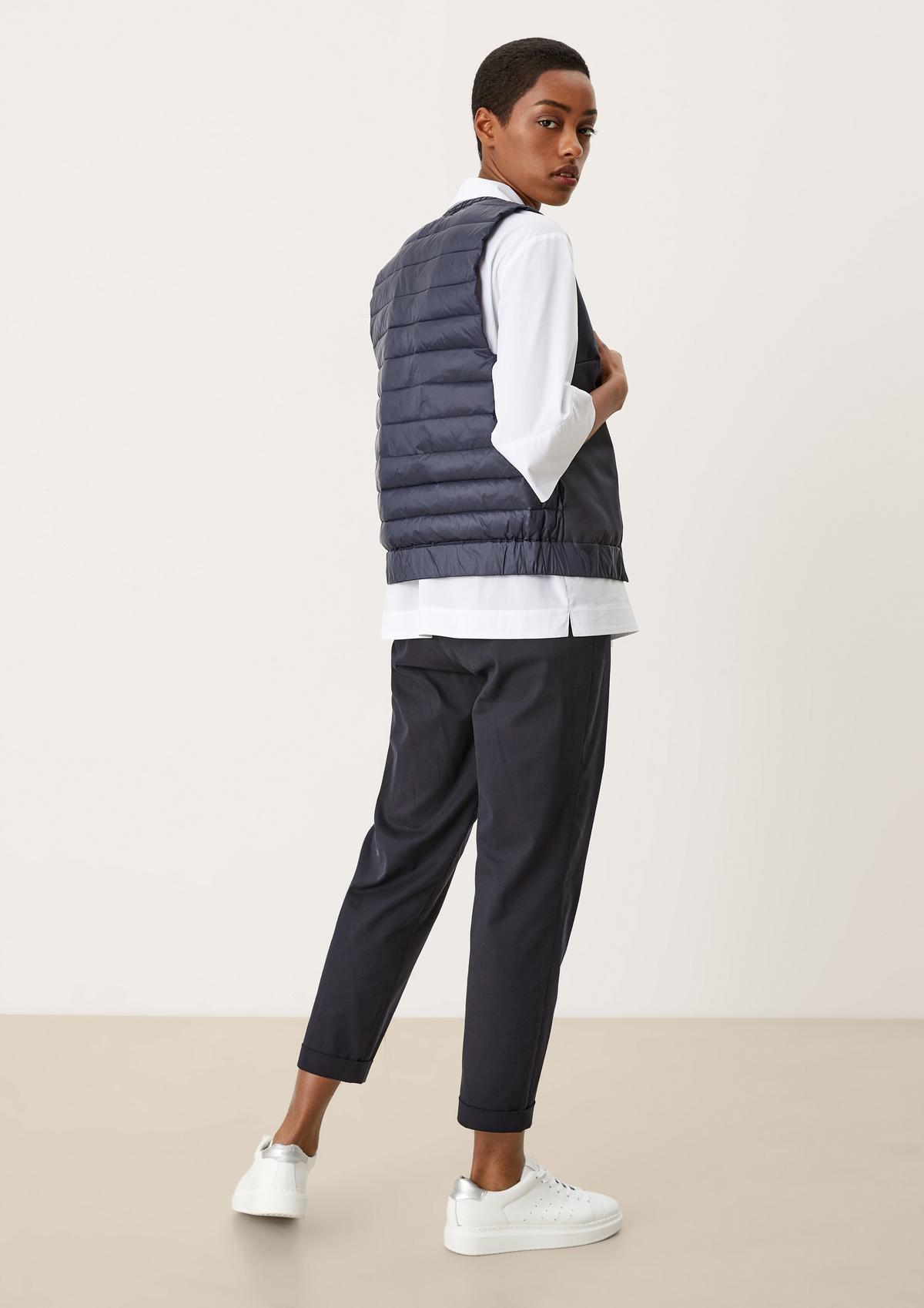 s.Oliver Quilted body warmer with down