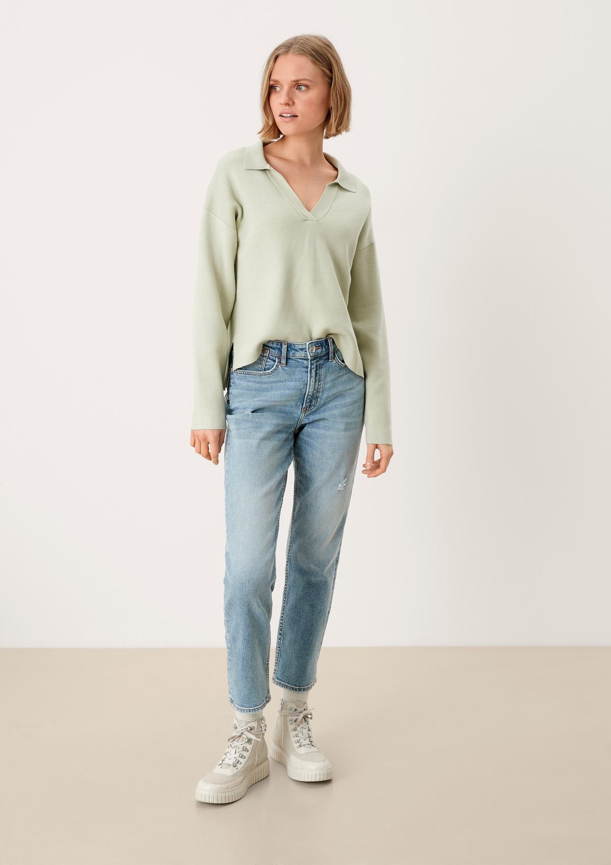 s.Oliver Relaxed: Slim Boyfriend-Jeans