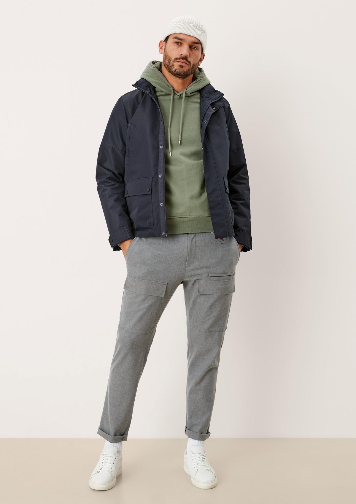 s.Oliver Slim: chinos with flap pockets