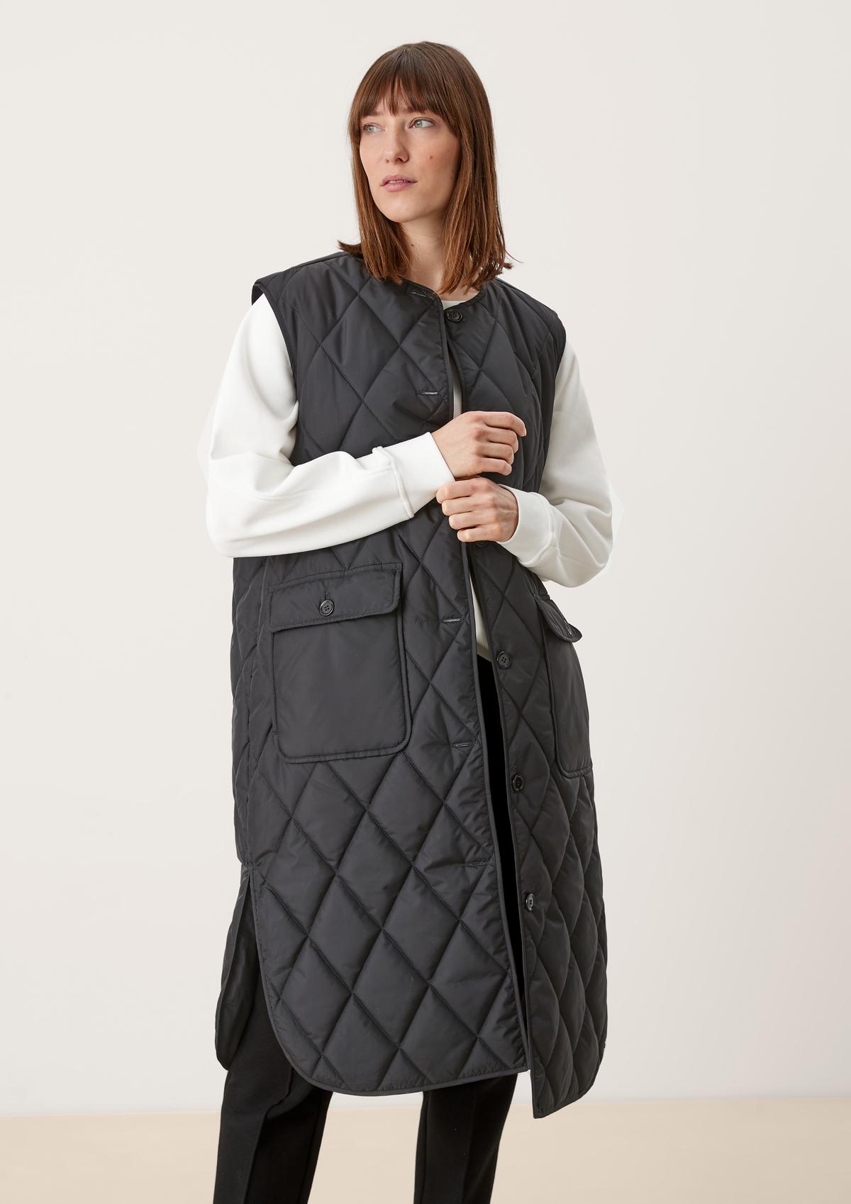 s.Oliver Long quilted body warmer