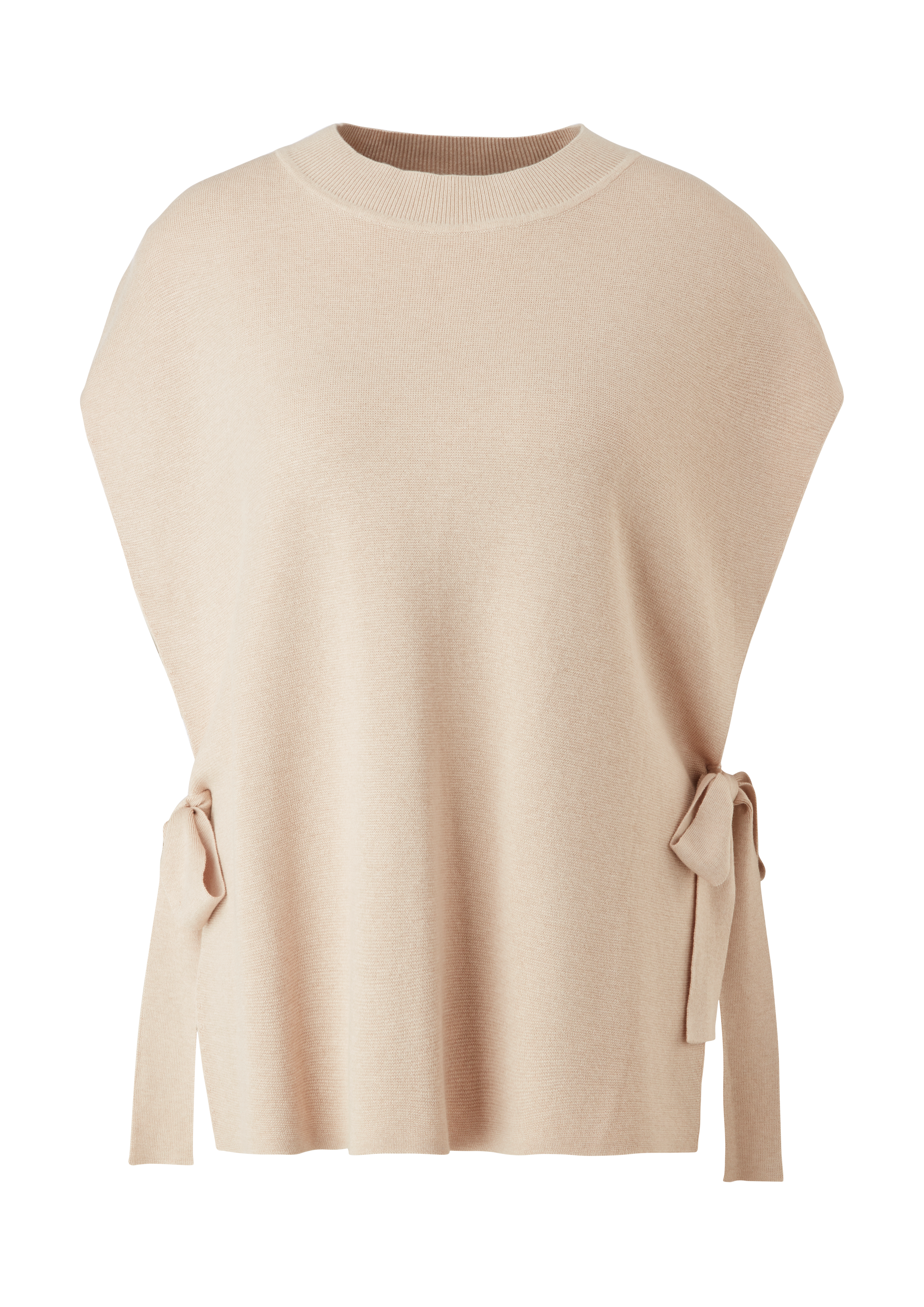 s.Oliver - Slipover aus Feinstrick, Damen, Beige