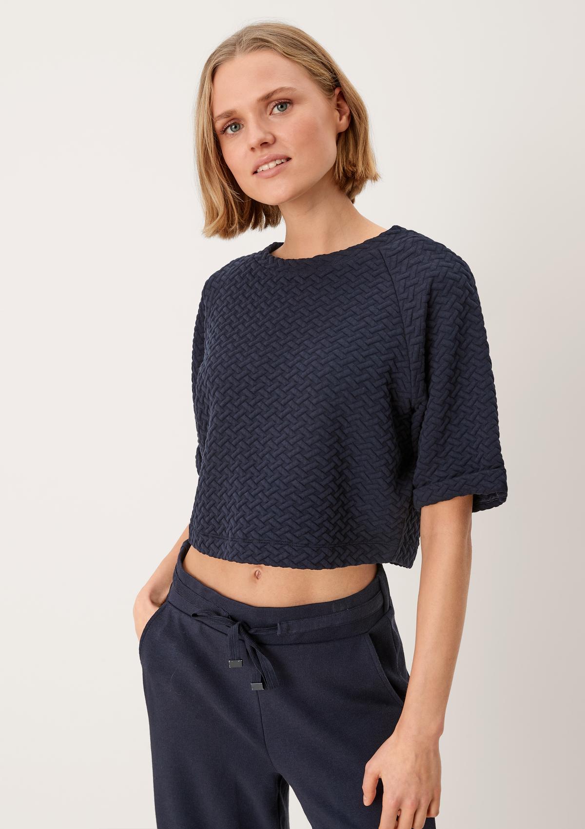 s.Oliver Shirt im Cropped-Style