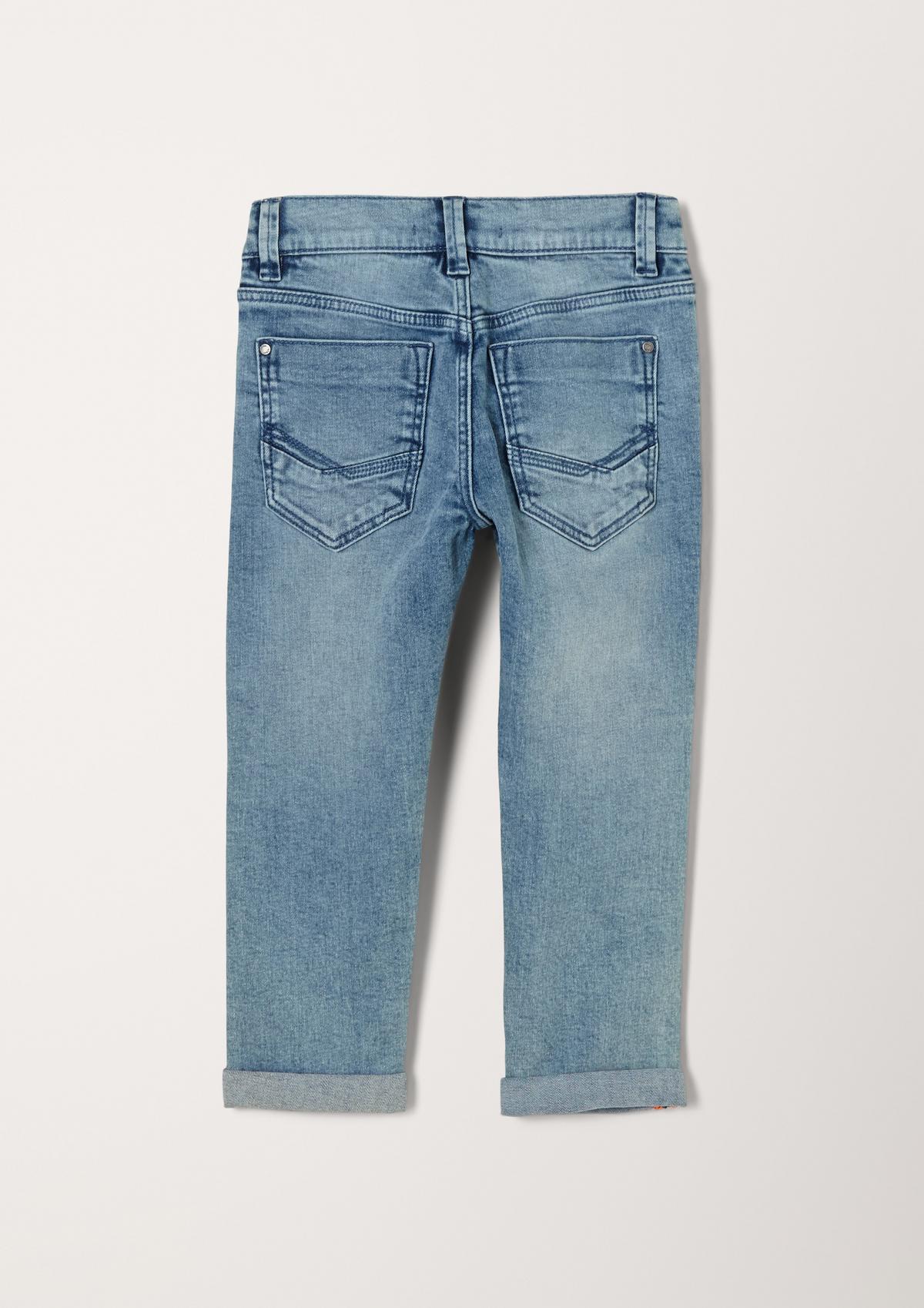 s.Oliver Relaxed: jeans met borduursels